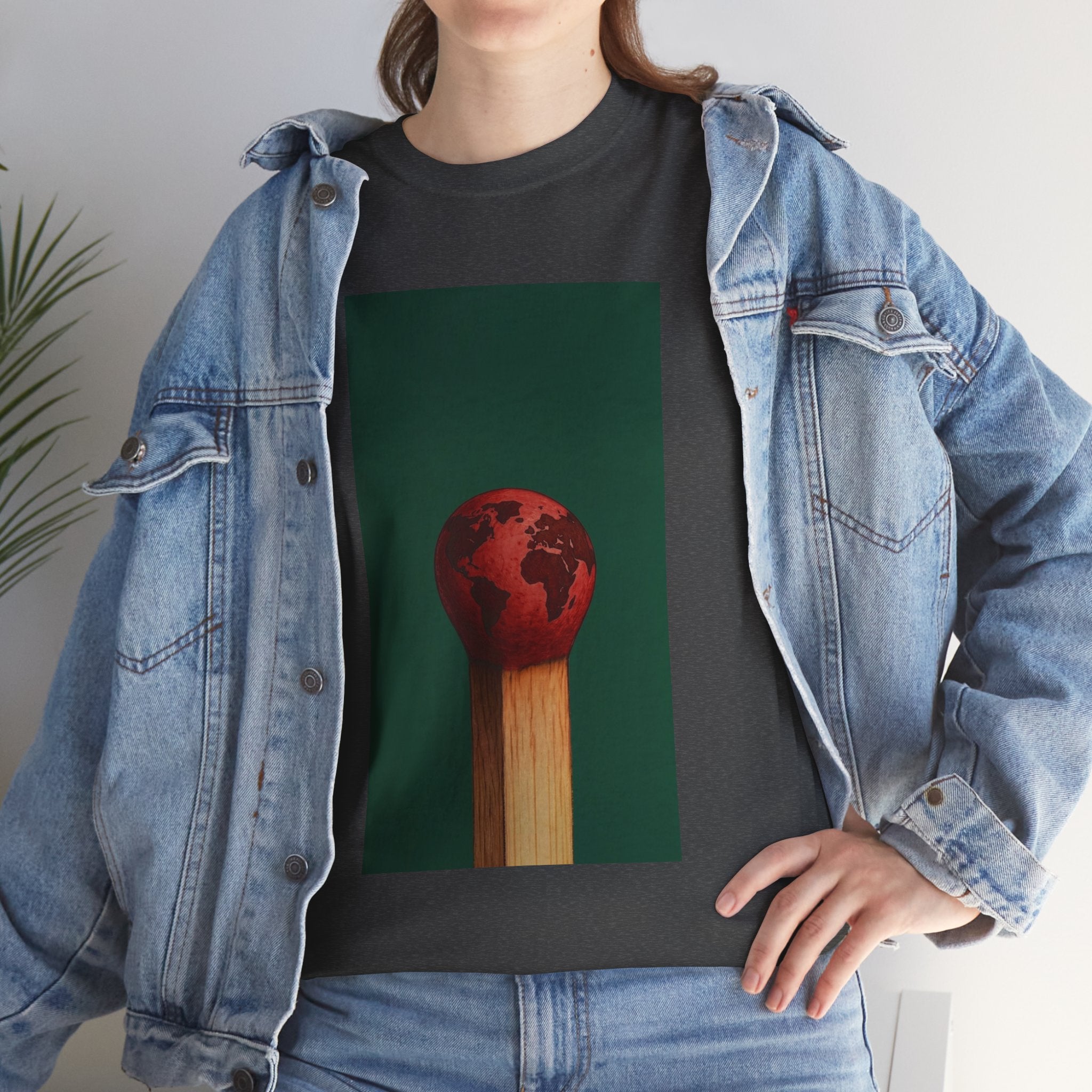 Matchstick Earth — T‑Shirt