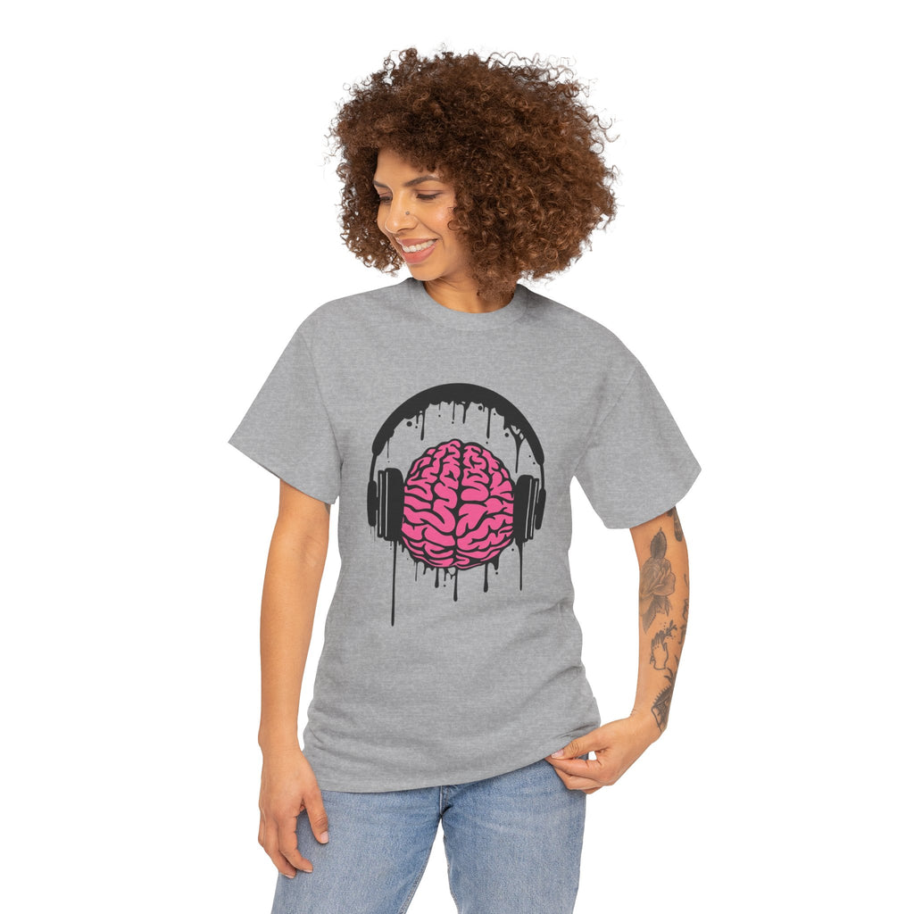 Music Lover Dripping Brain — T-Shirt