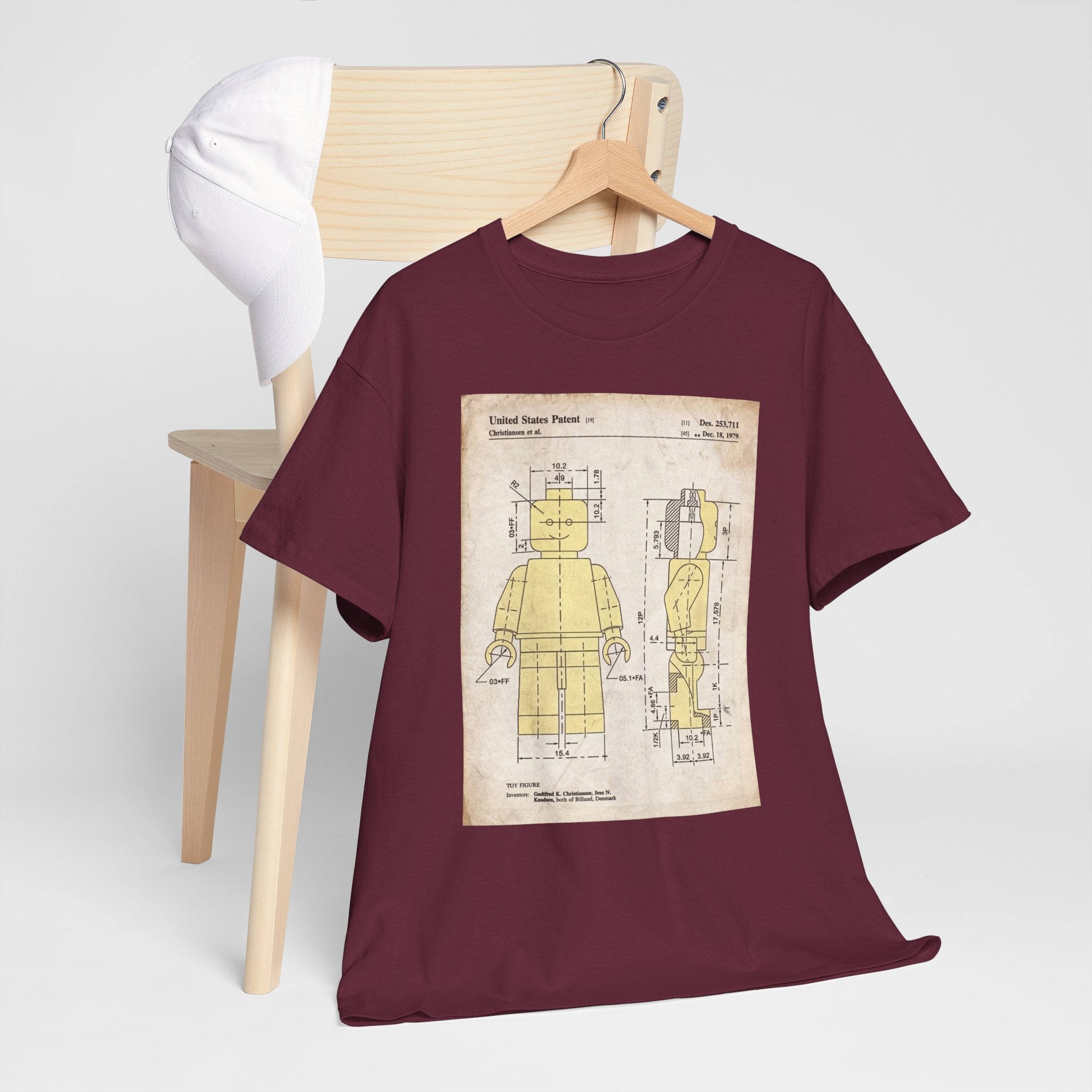 Lego Minifigure Patent — T‑Shirt