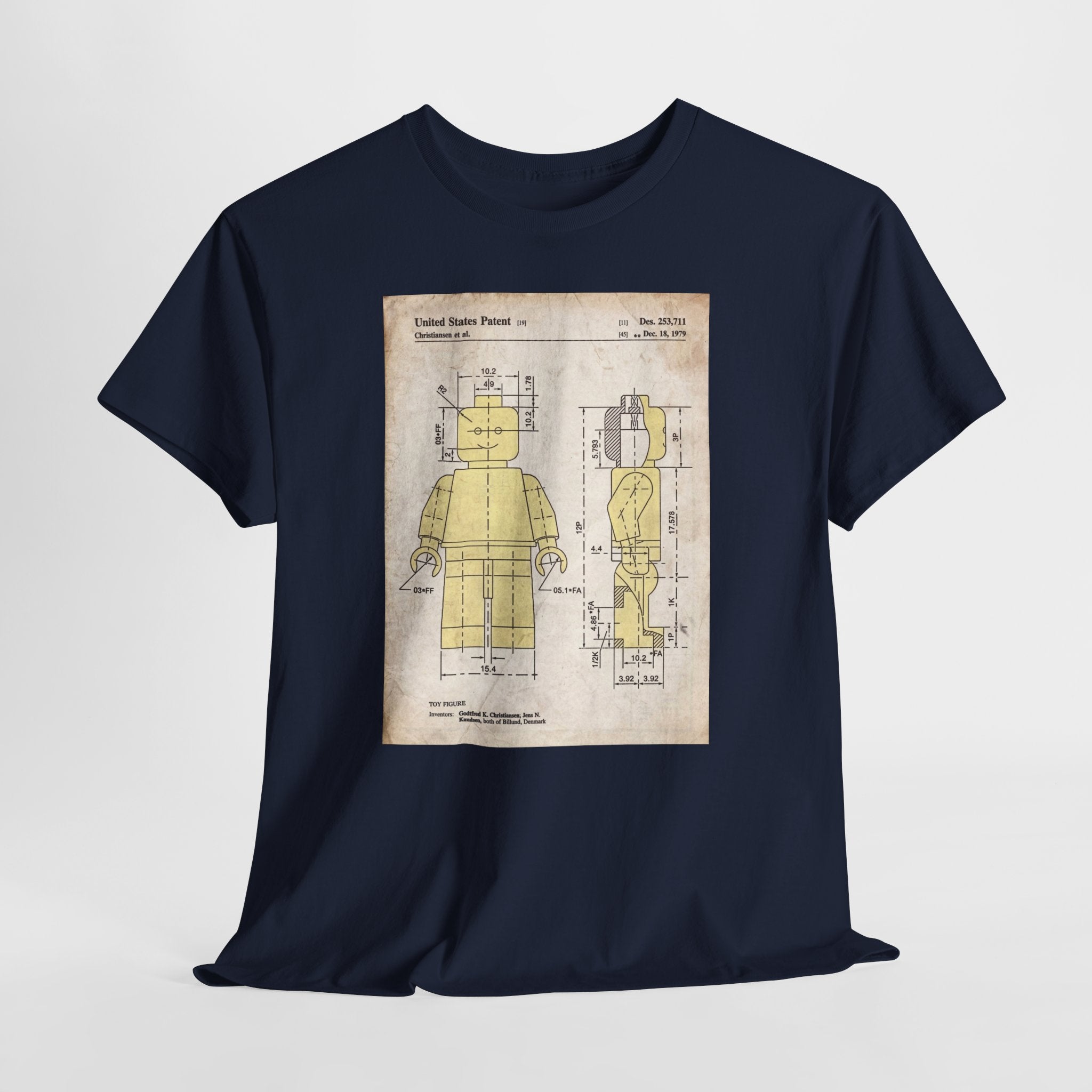 Lego Minifigure Patent — T‑Shirt