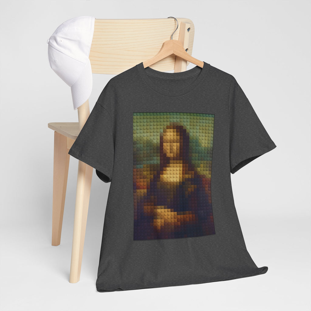 Pixelated Mona Lisa - T‑Shirt