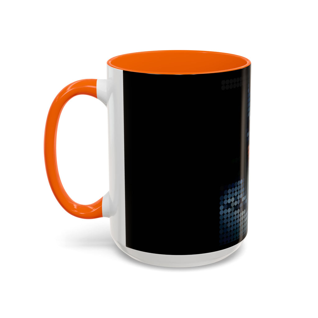 Pixel Art Dark Knight — Coffee Mug