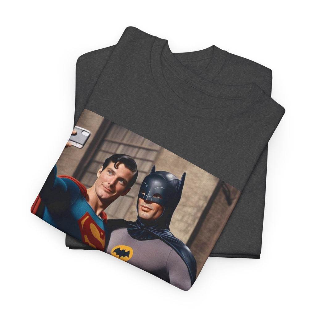Retro Superhero Selfie - T shirt