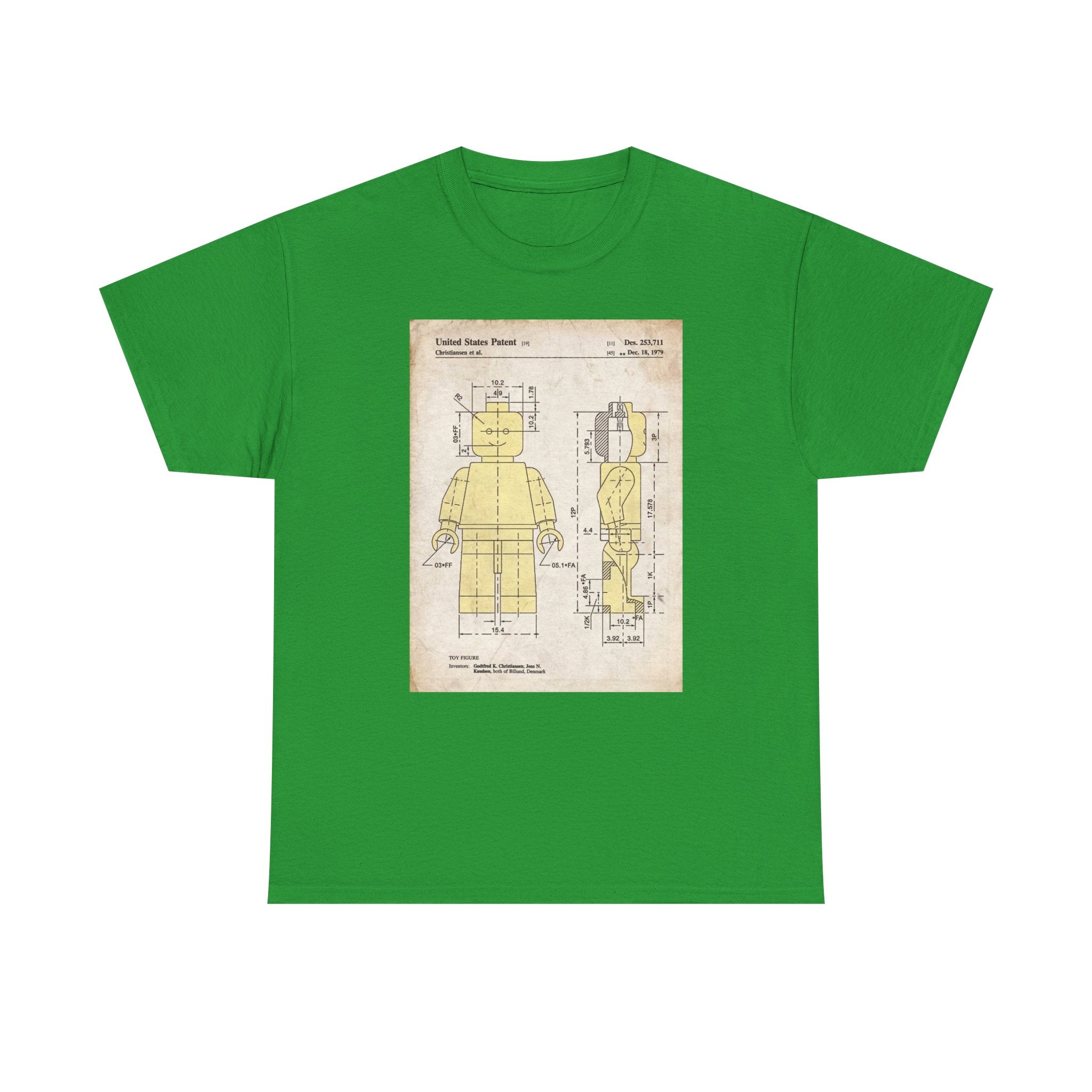 Lego Minifigure Patent — T‑Shirt