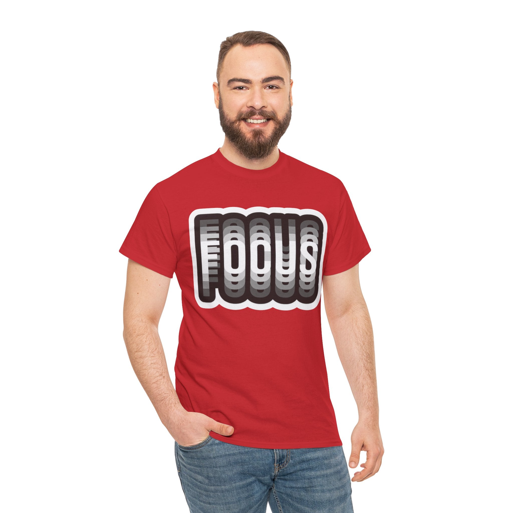 Focus Optical Illusion — T Shirt