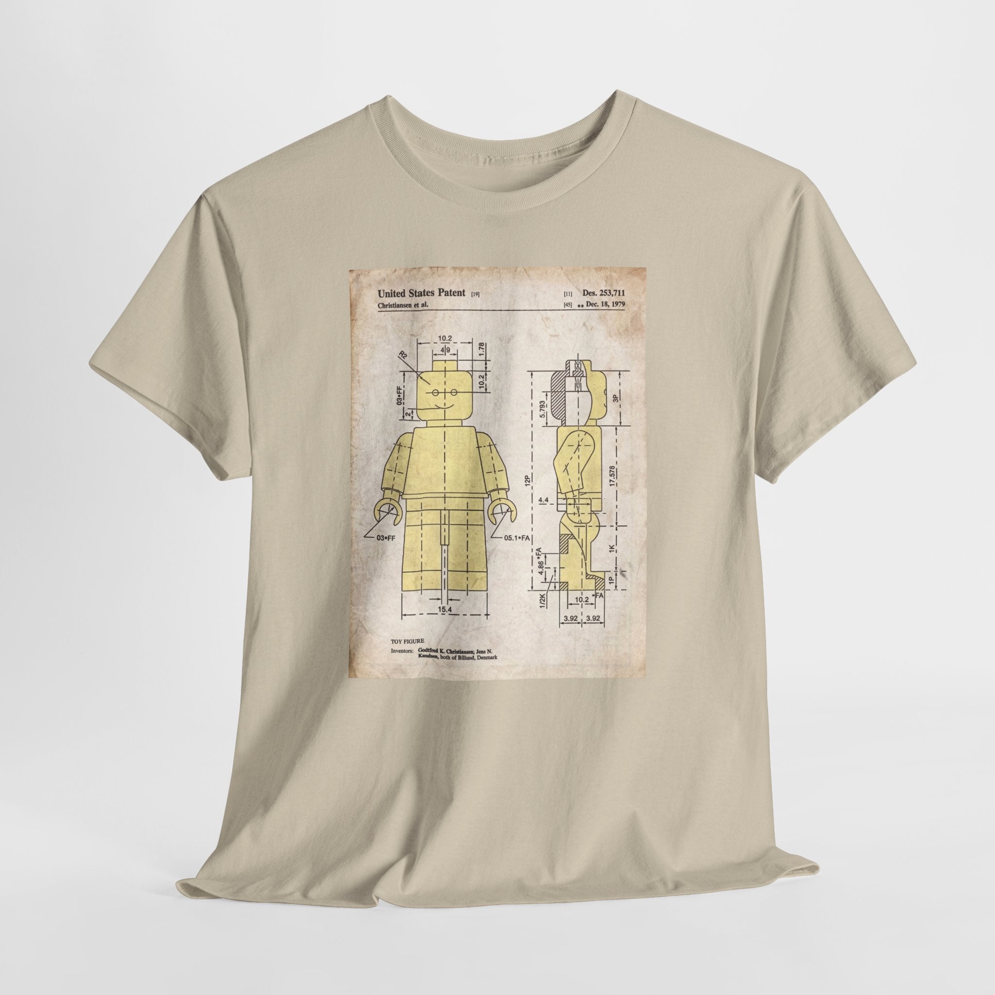 Lego Minifigure Patent — T‑Shirt