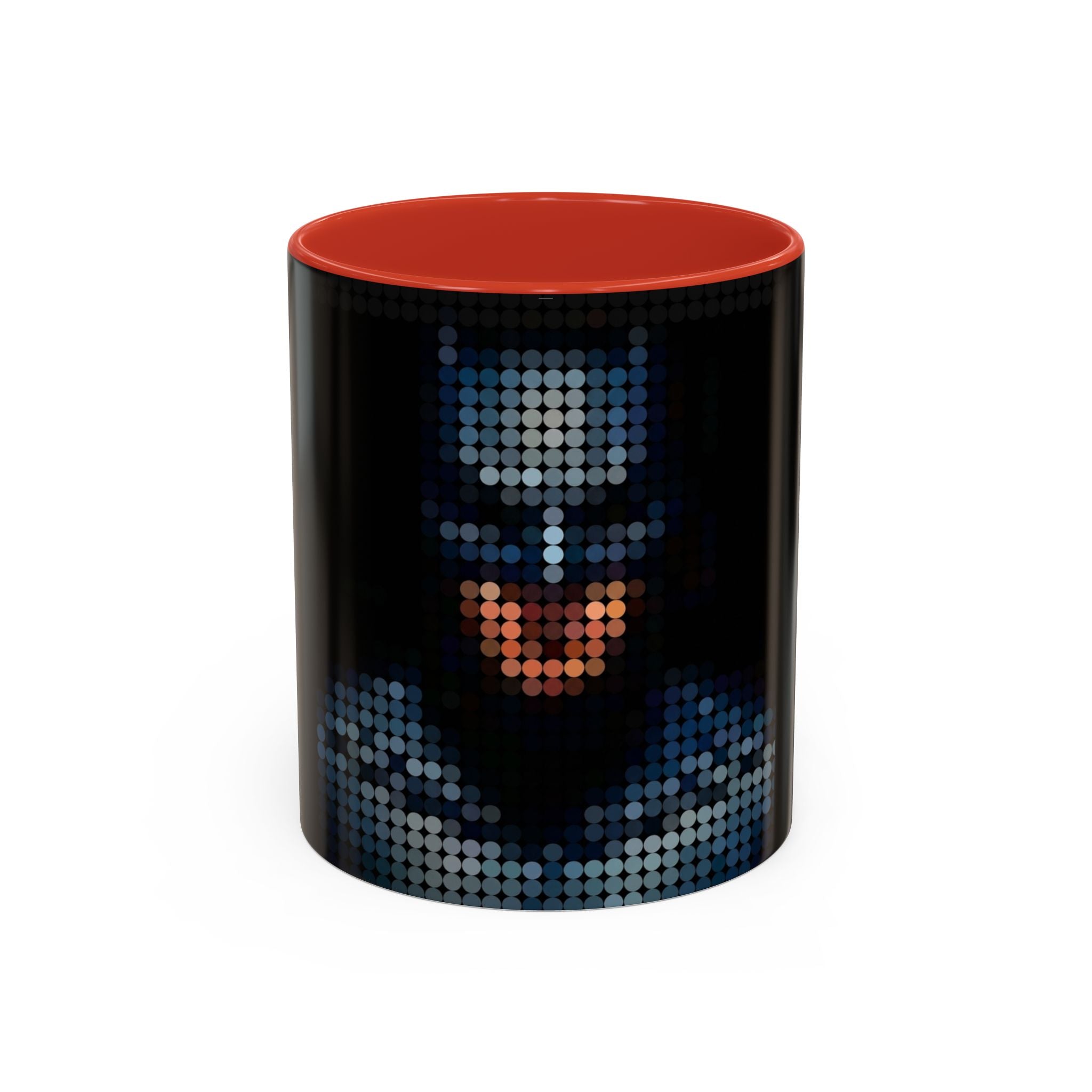 Pixel Art Dark Knight — Coffee Mug