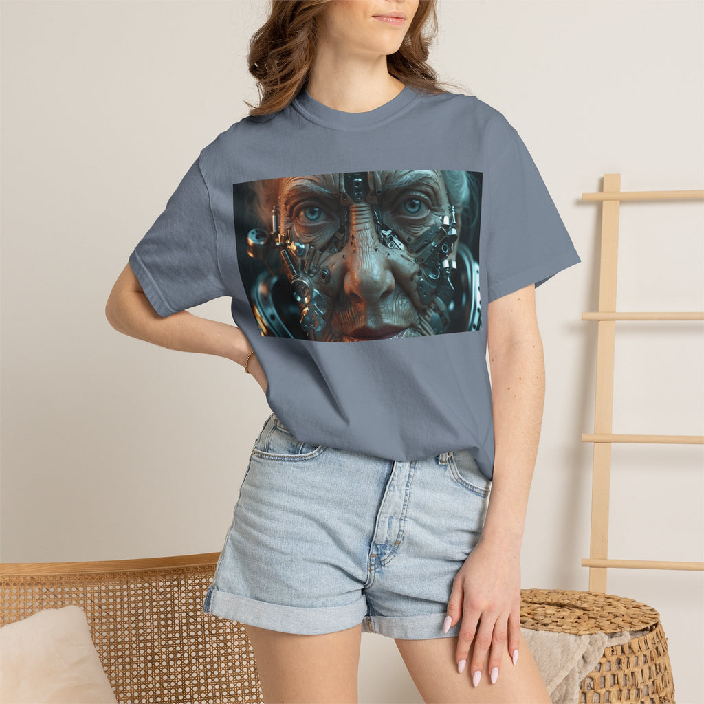 Cybernetic Old Face —T‑Shirt