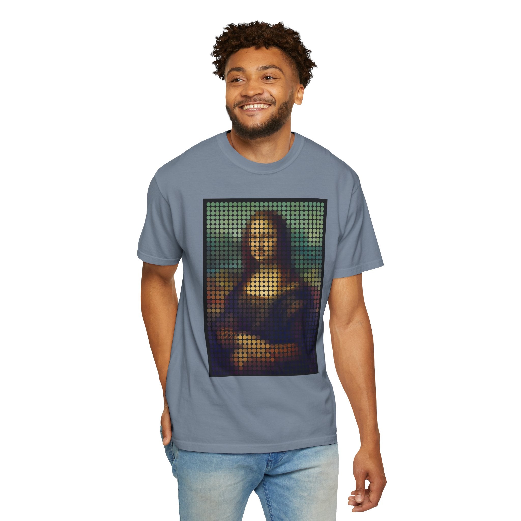 Mona Lisa Pixel Art — T-Shirt