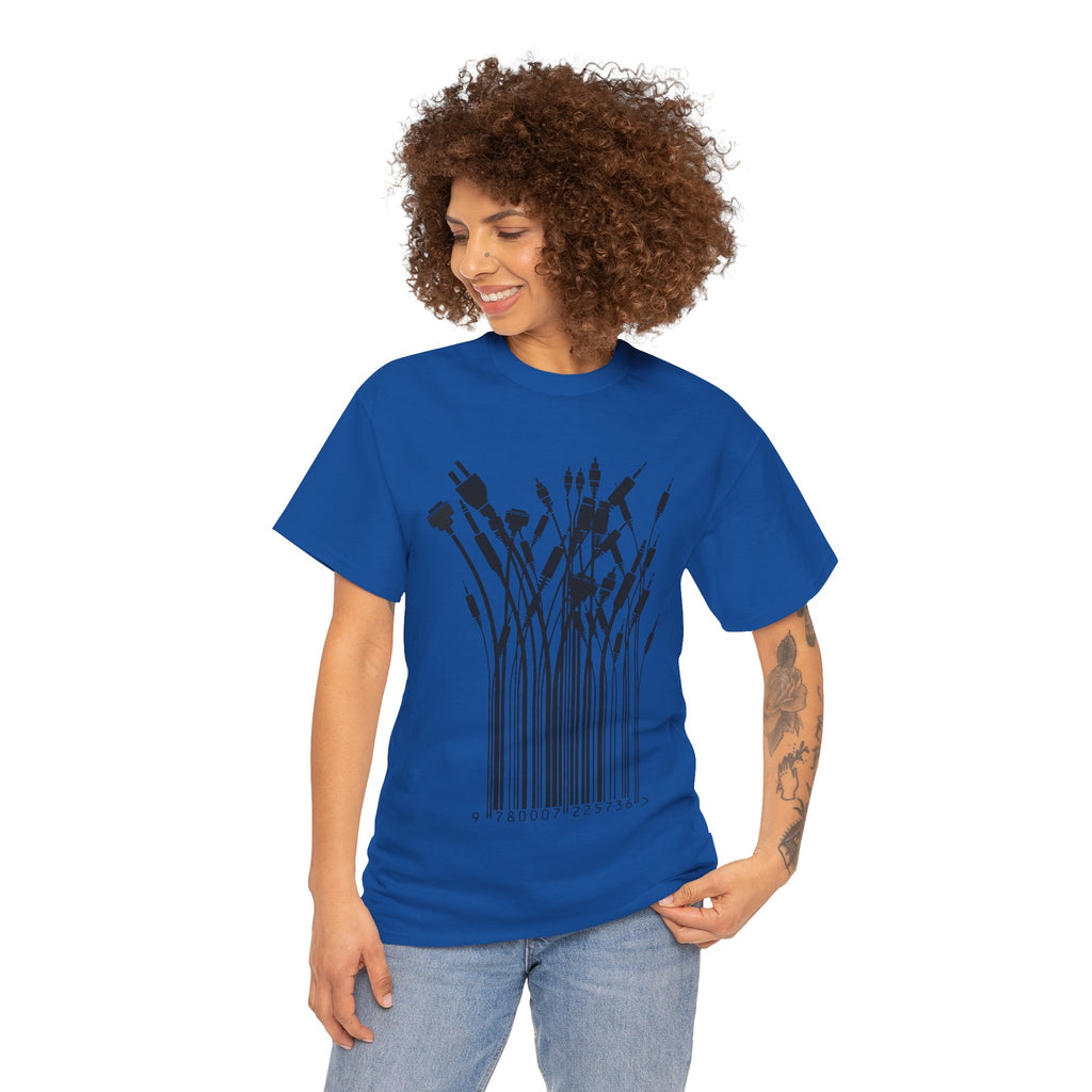 Barcode Wildflowers — T-Shirt