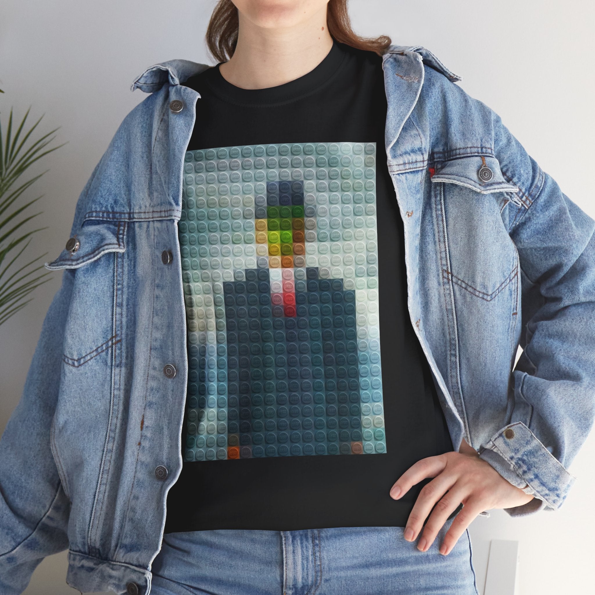Surreal Pixelated Man - T-Shirt