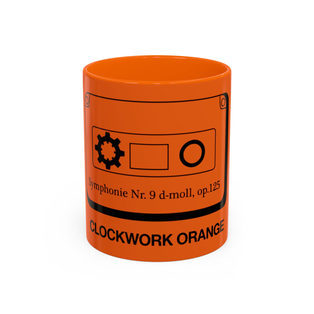 Clockwork Orange Mug in Orange – Clockwork Orange cassette cult film mug