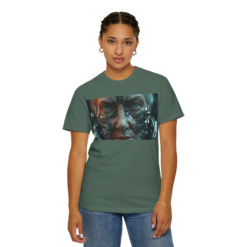 Cybernetic Old Face —T‑Shirt