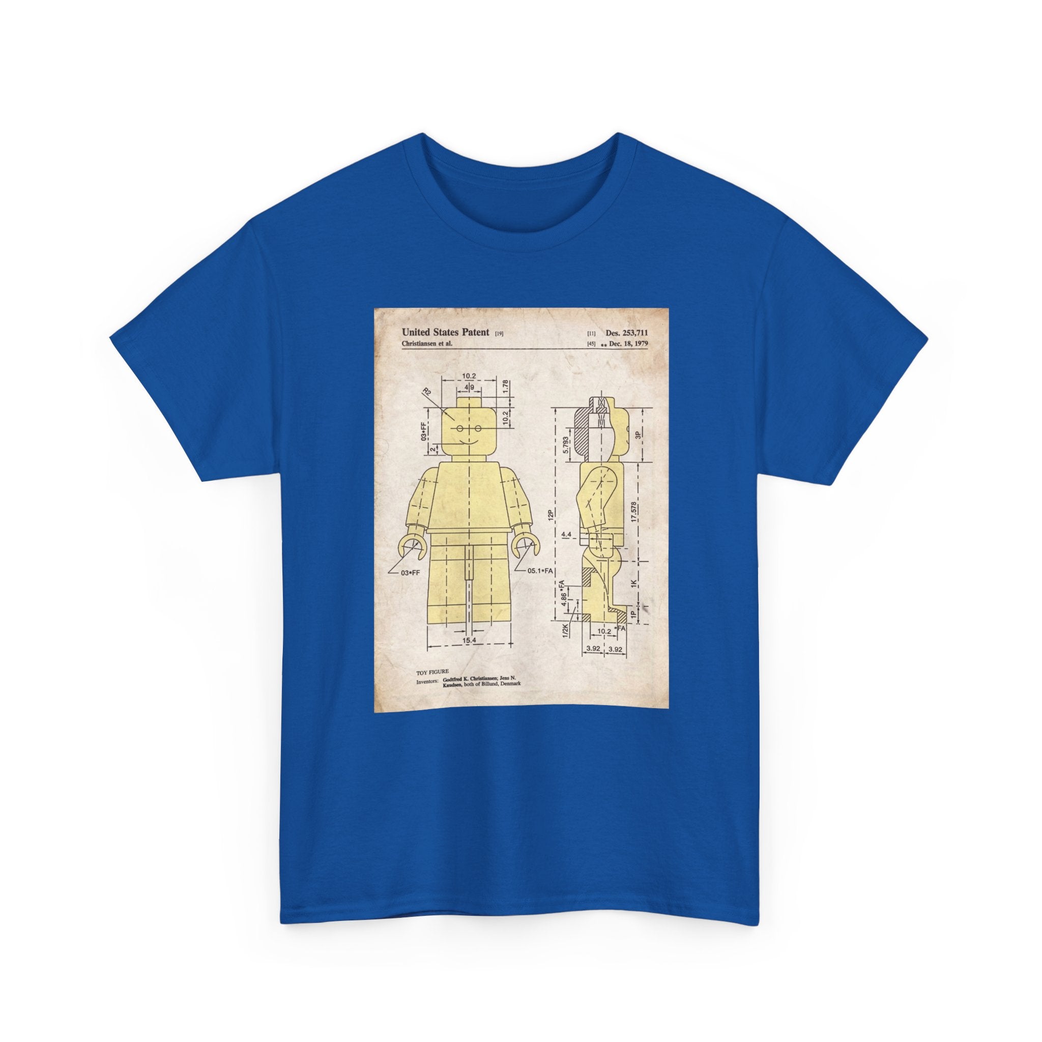 Lego Minifigure Patent — T‑Shirt