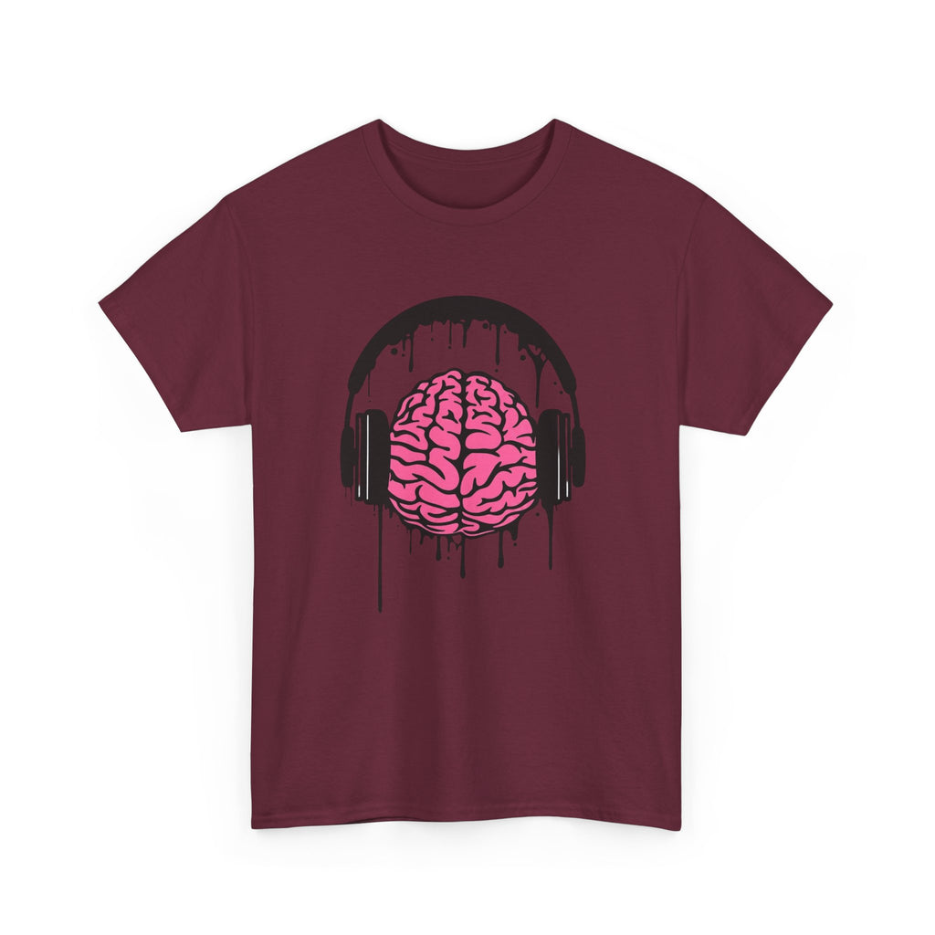 Music Lover Dripping Brain — T-Shirt