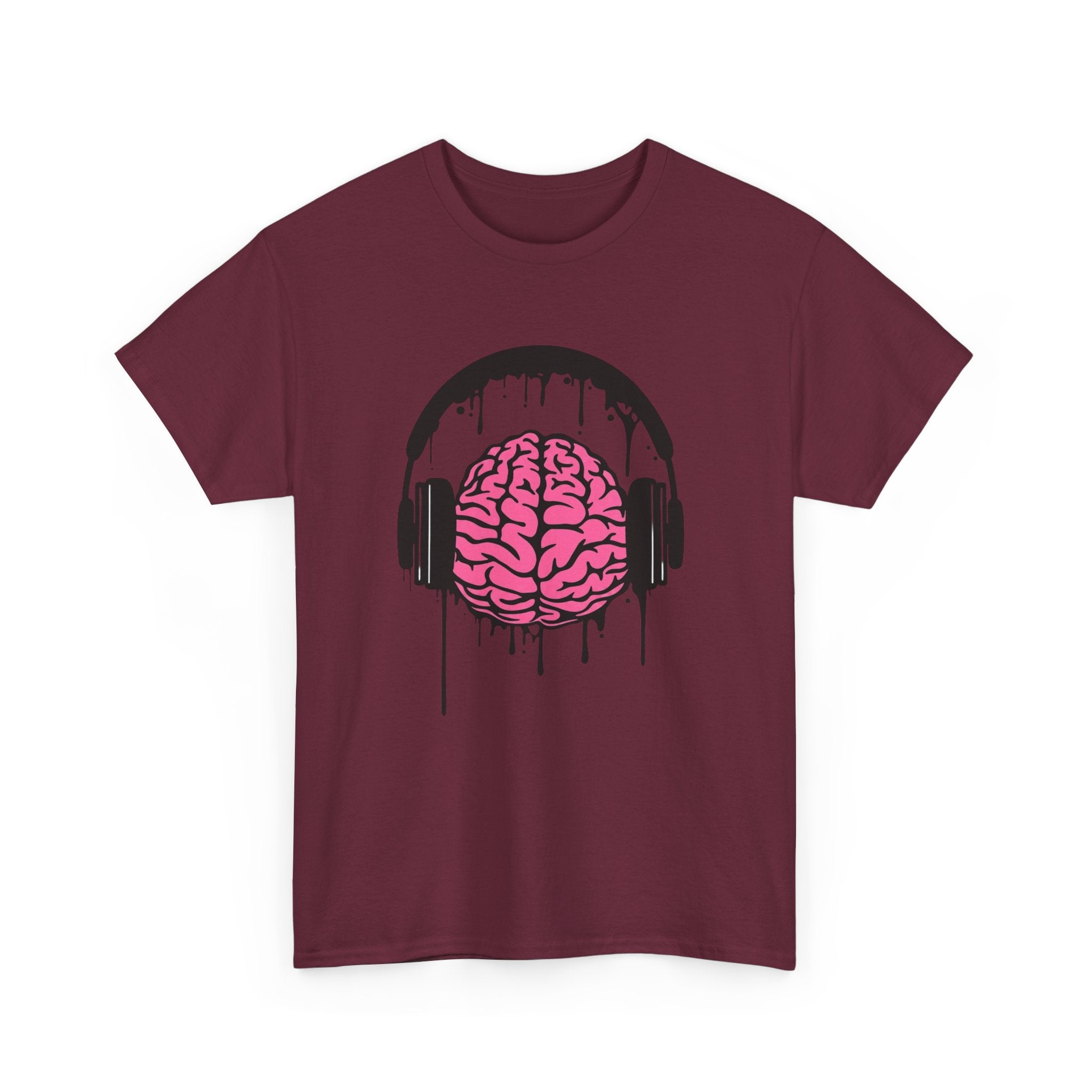 Music Lover Dripping Brain — T-Shirt