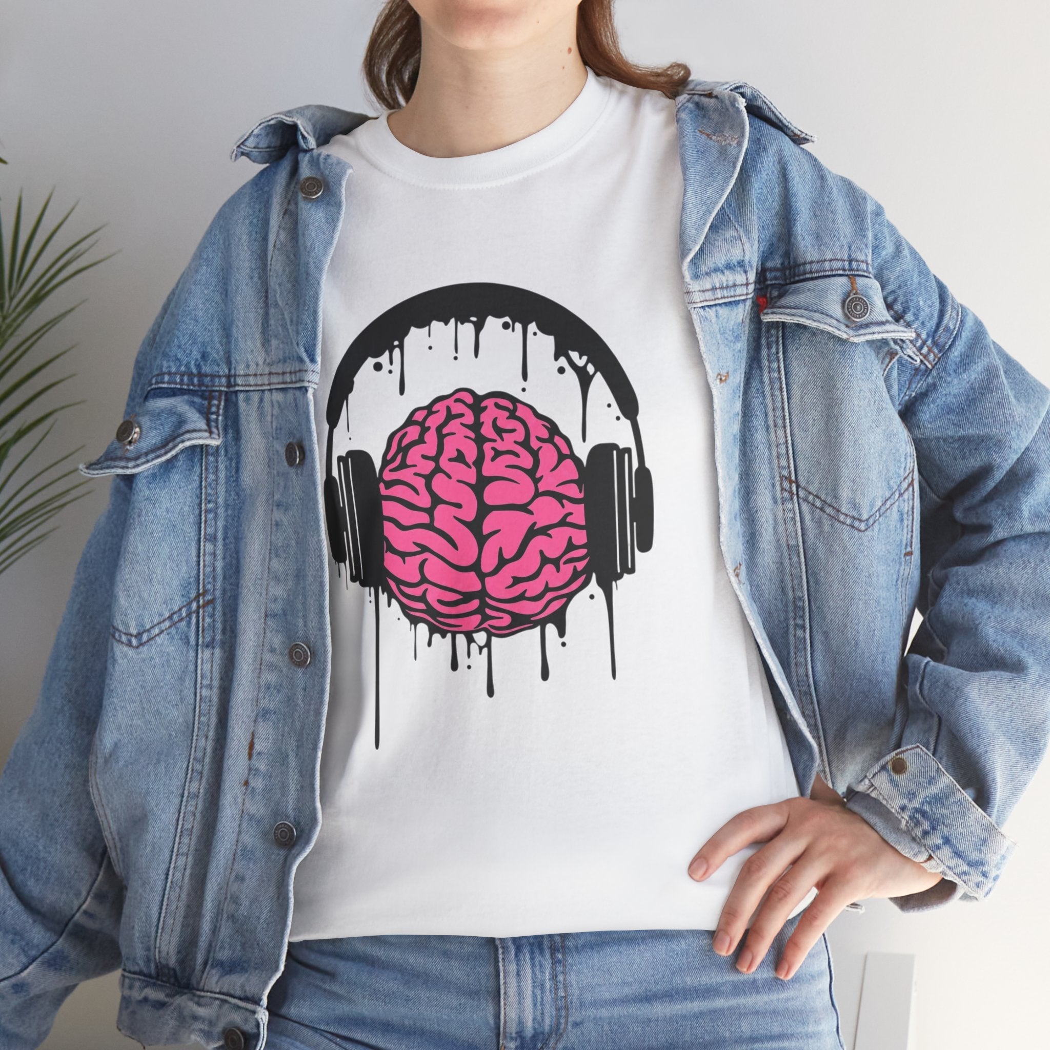 Music Lover Dripping Brain — T-Shirt