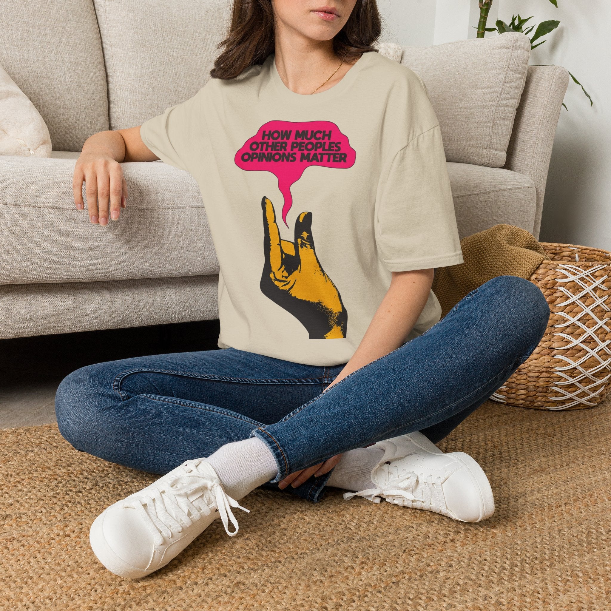 'How Much Other Peoples Opinions Matter' — T-Shirt