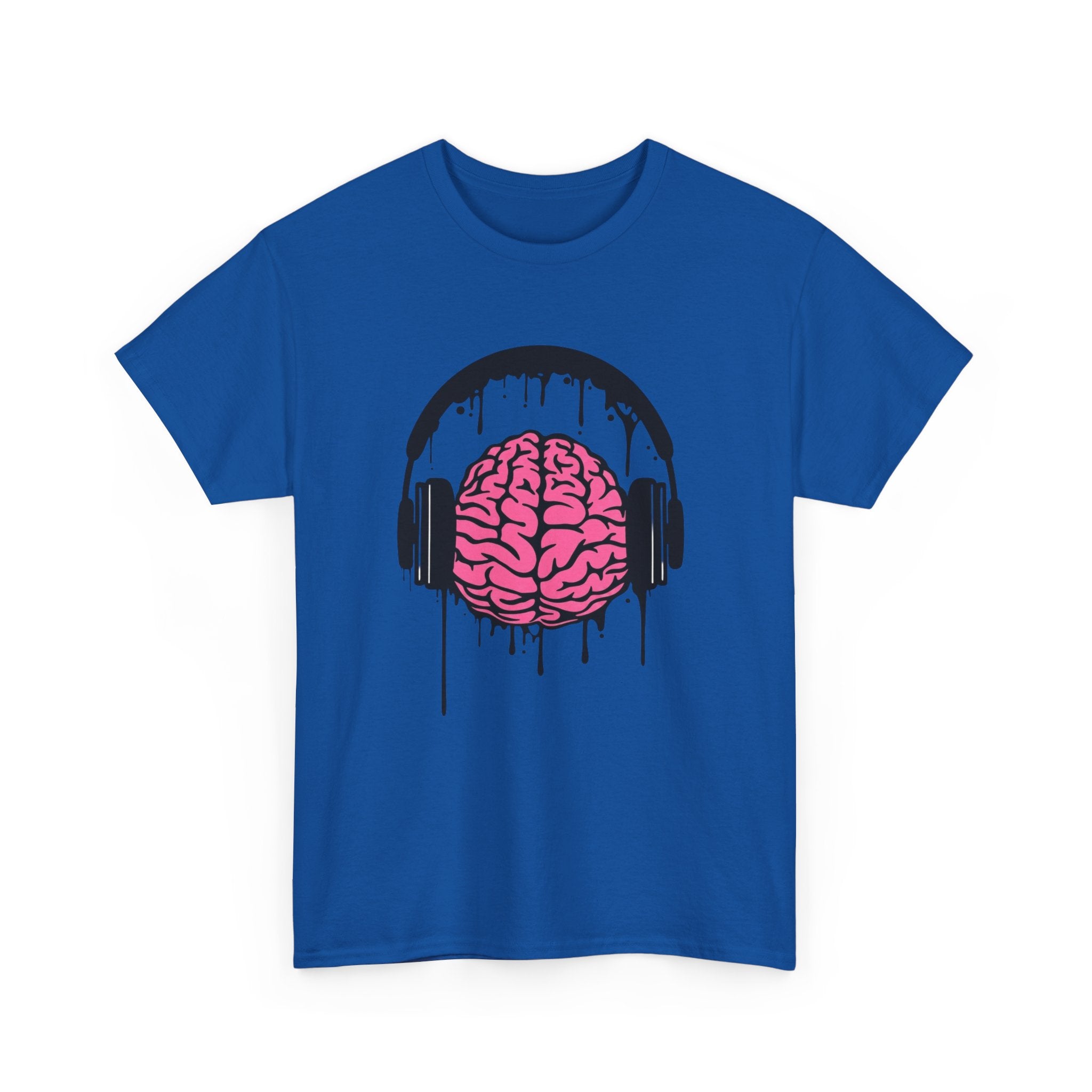 Music Lover Dripping Brain — T-Shirt