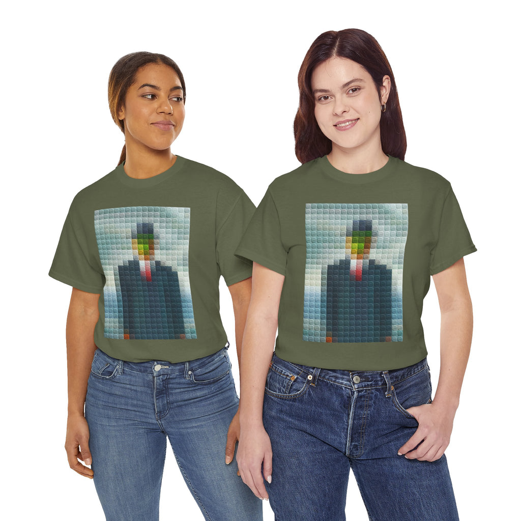 Surreal Pixelated Man - T-Shirt