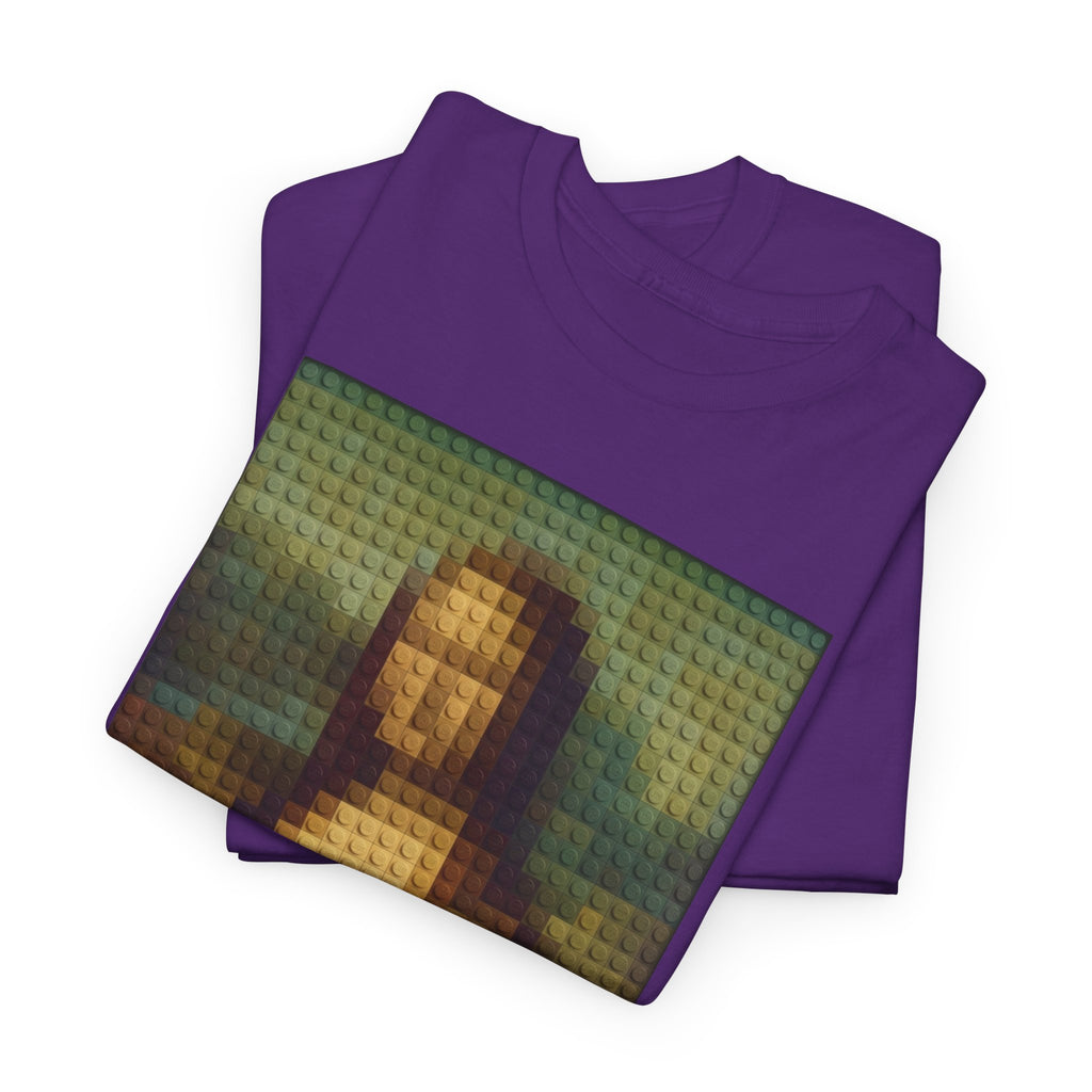 Pixelated Mona Lisa - T‑Shirt