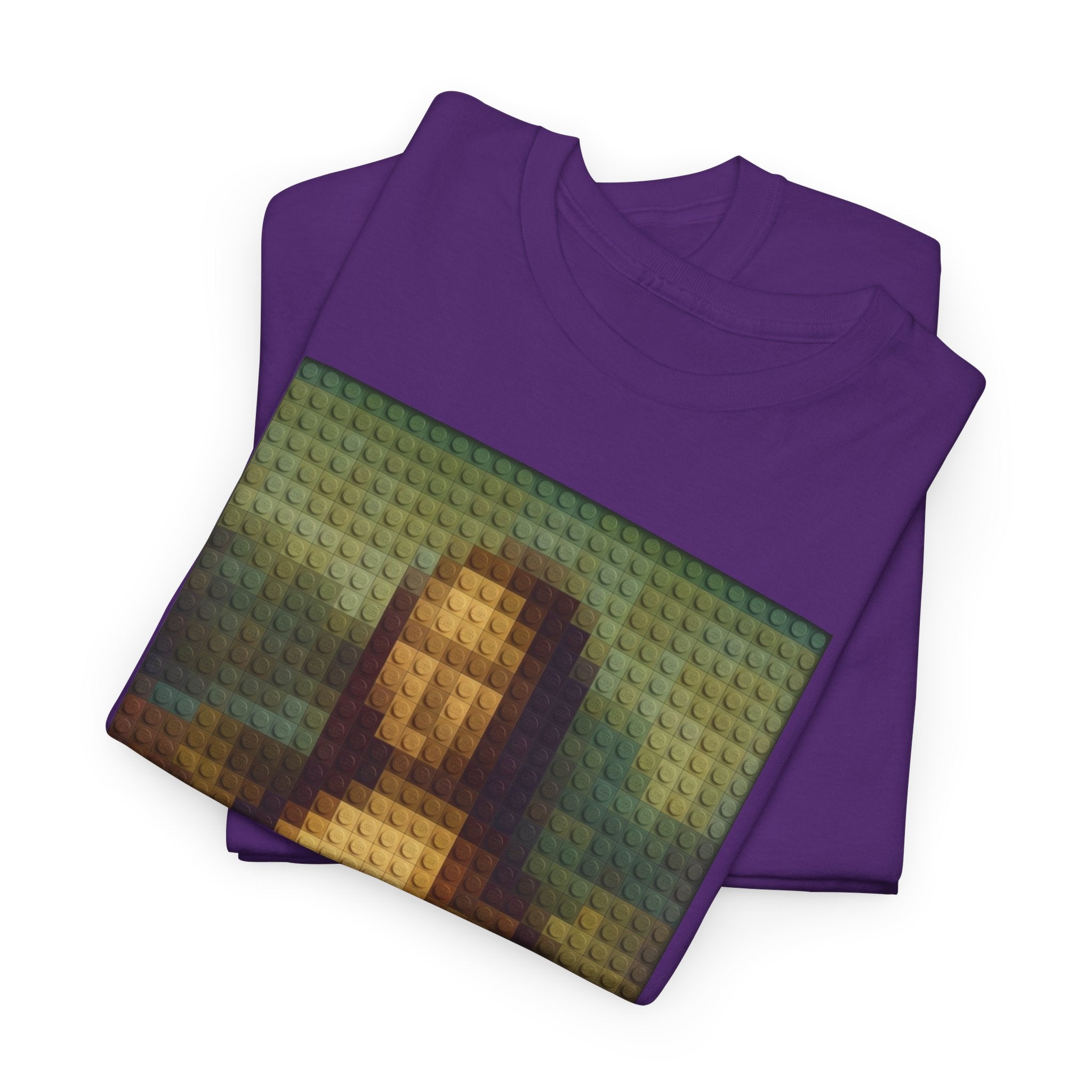 Pixelated Mona Lisa - T‑Shirt