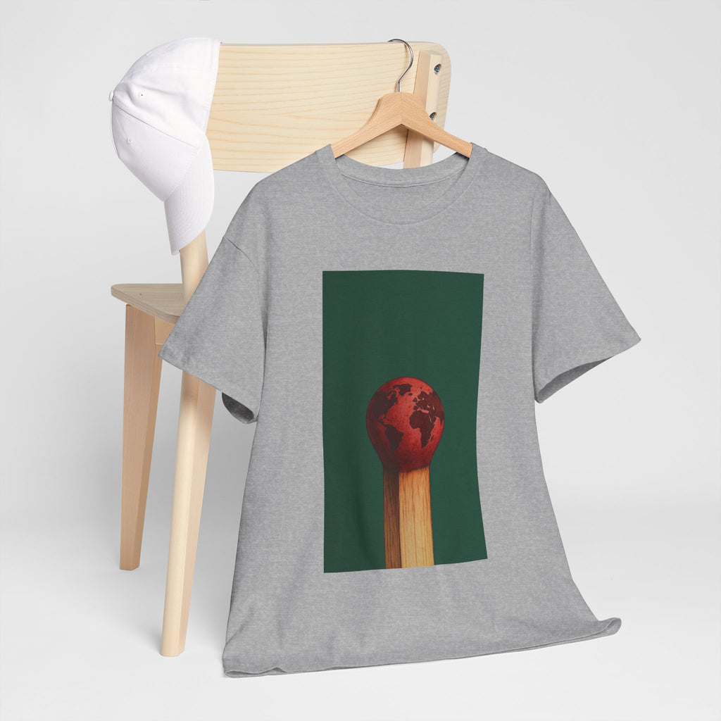 Matchstick Earth — T‑Shirt