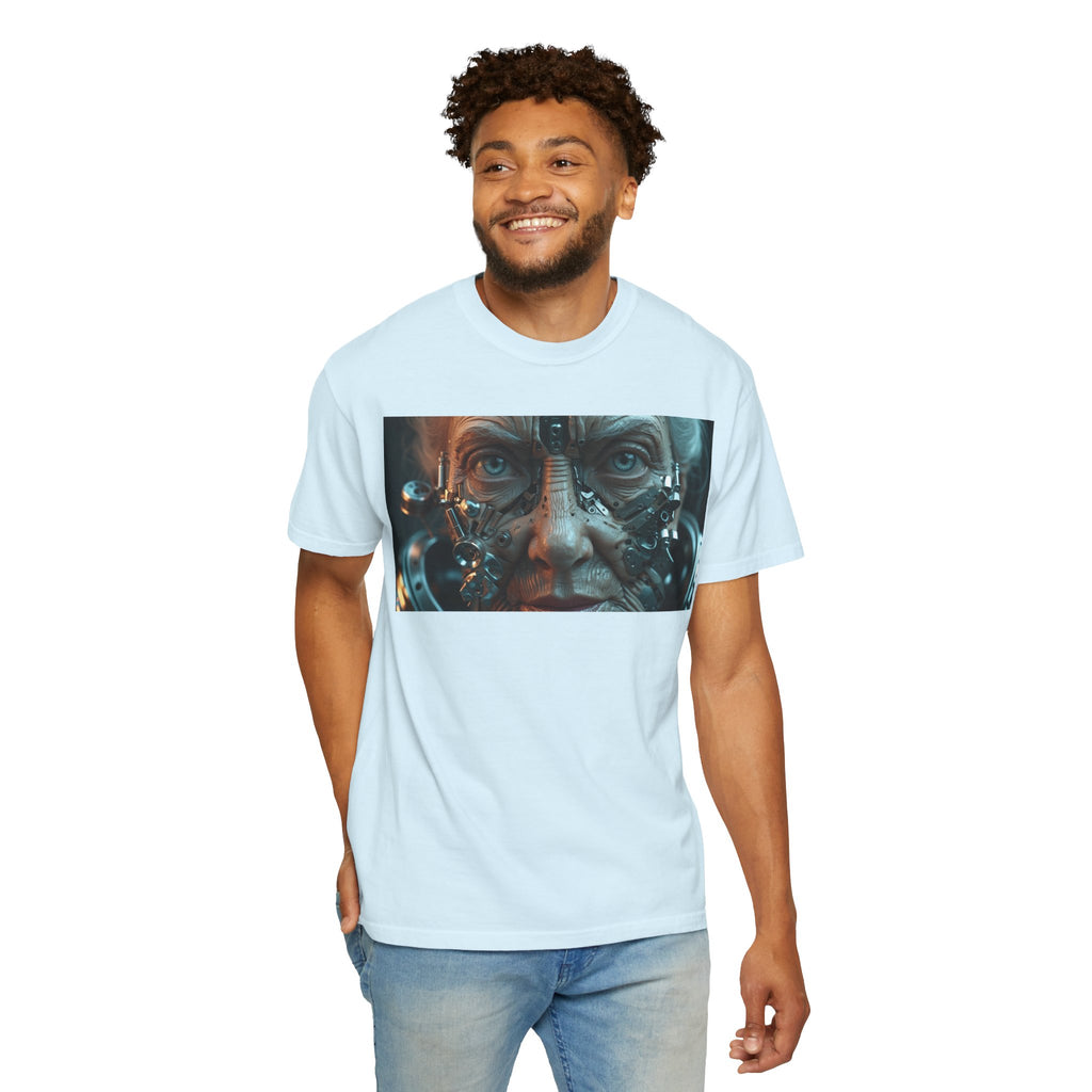Cybernetic Old Face —T‑Shirt