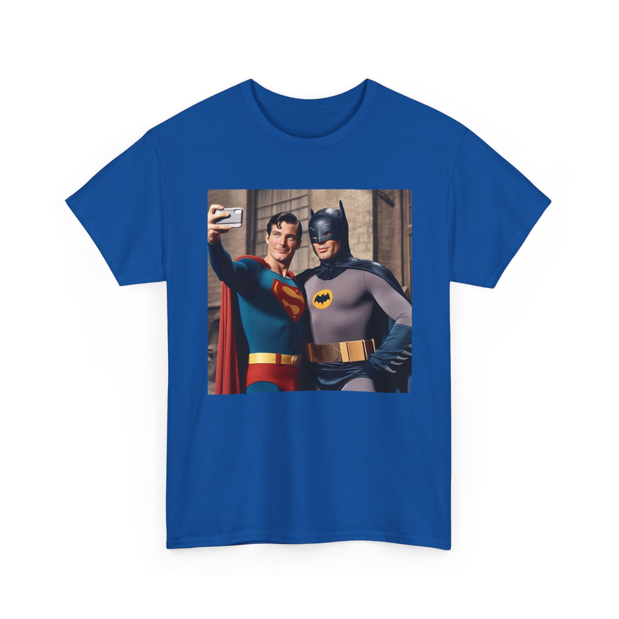 Retro Superhero Selfie - T shirt