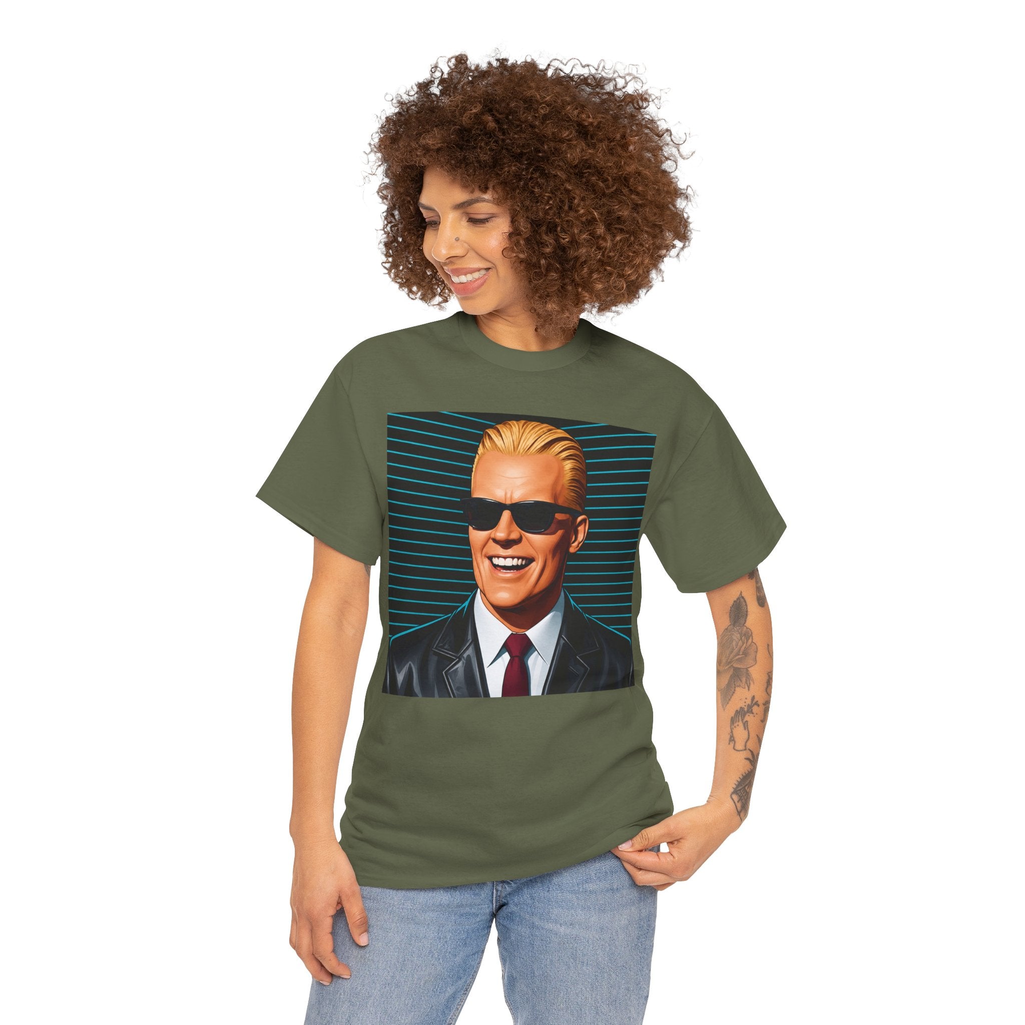 'MAX HEADROOM' — T shirt
