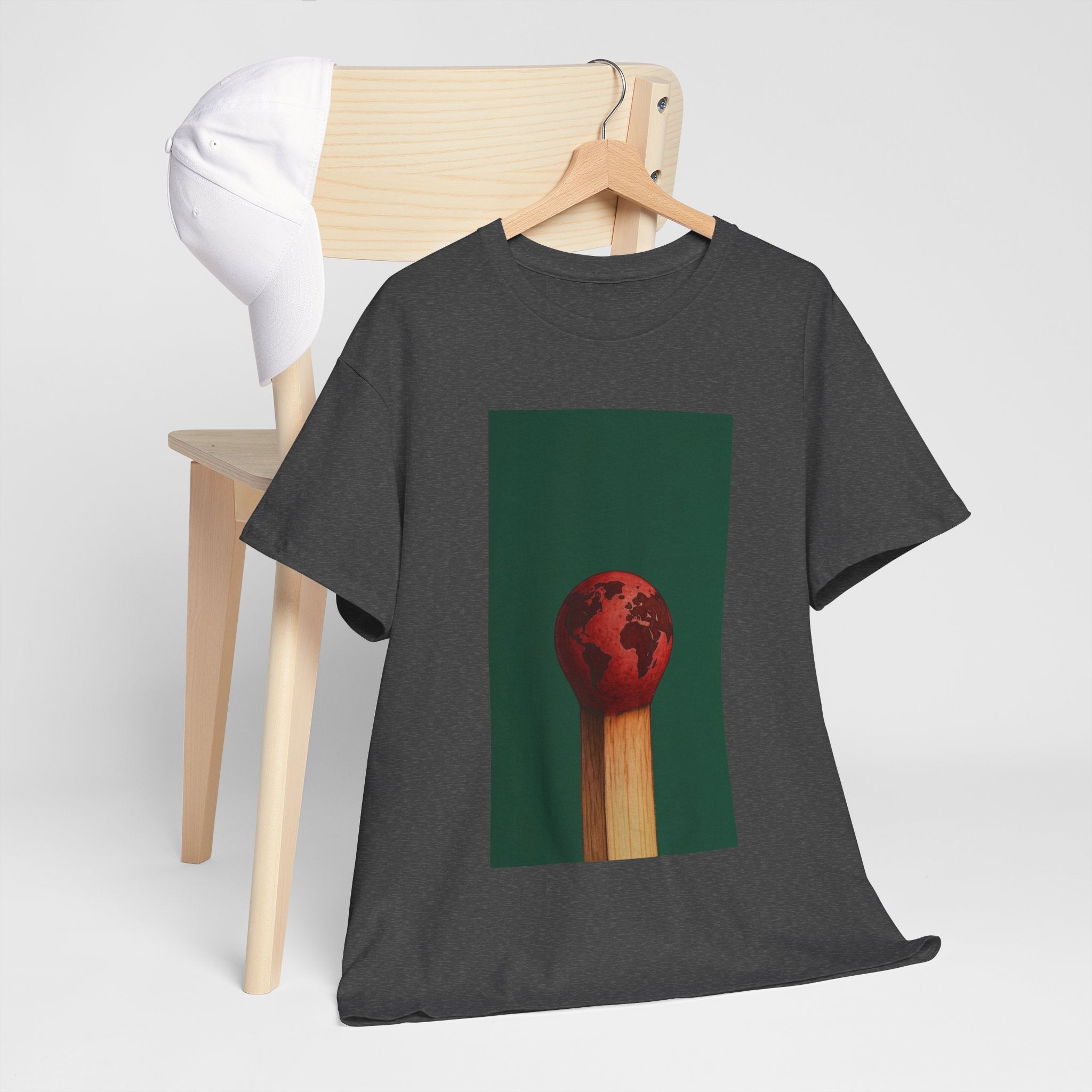 Matchstick Earth — T‑Shirt