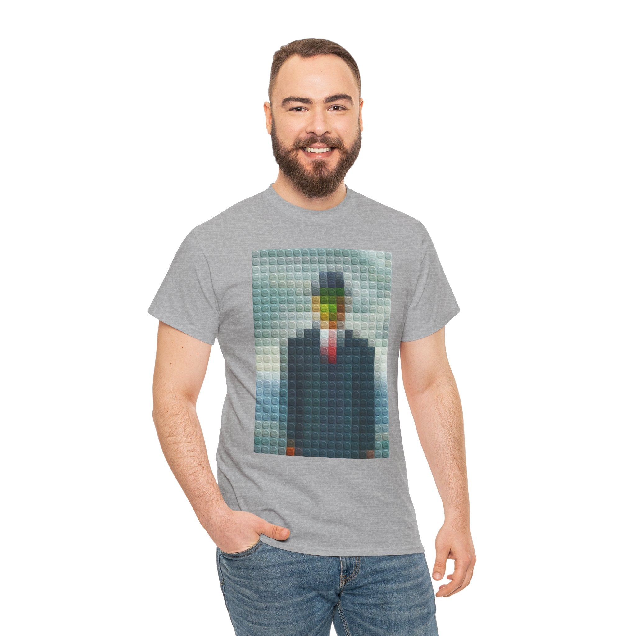 Surreal Pixelated Man - T-Shirt