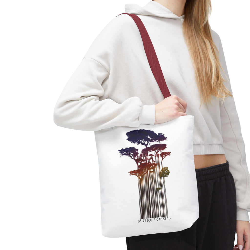 Barcode Forest — Tote Bag