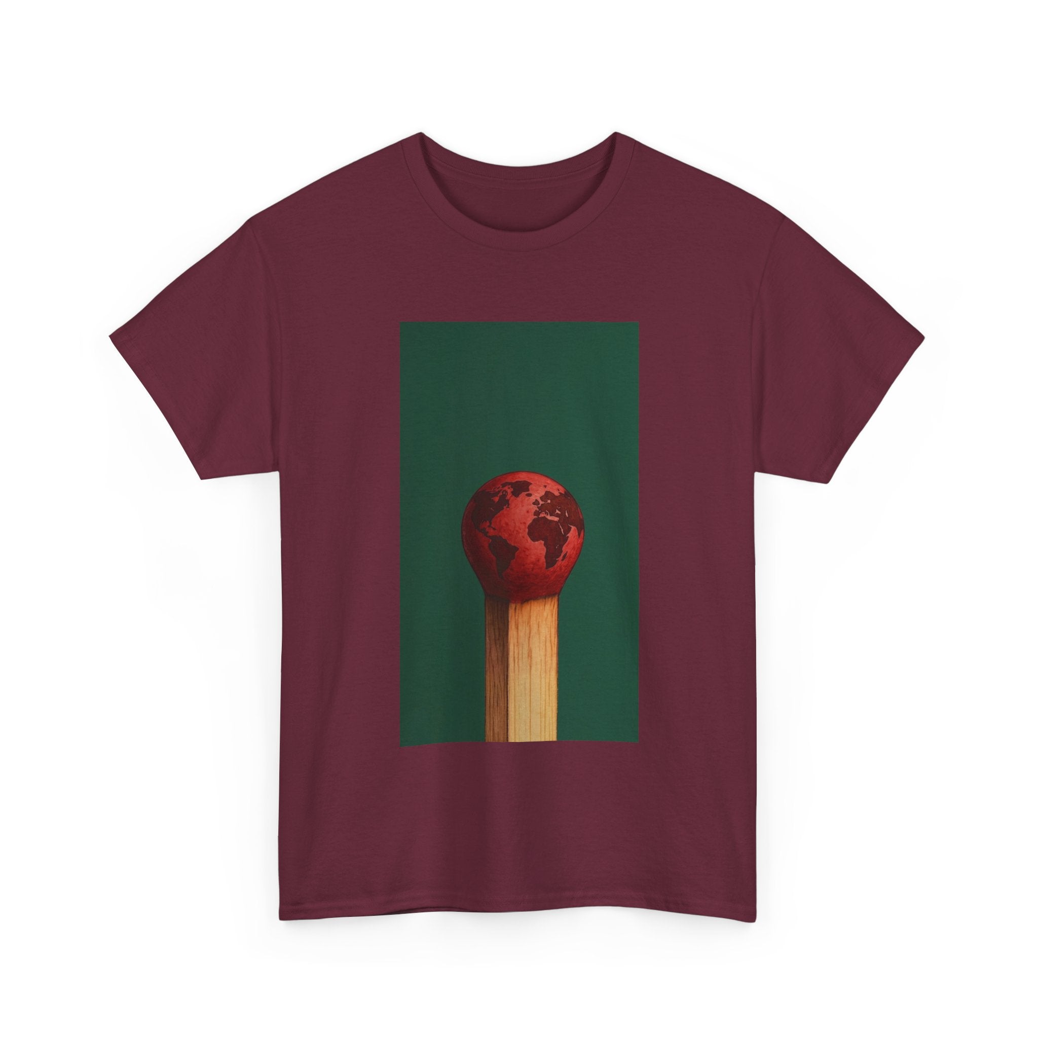 Matchstick Earth — T‑Shirt
