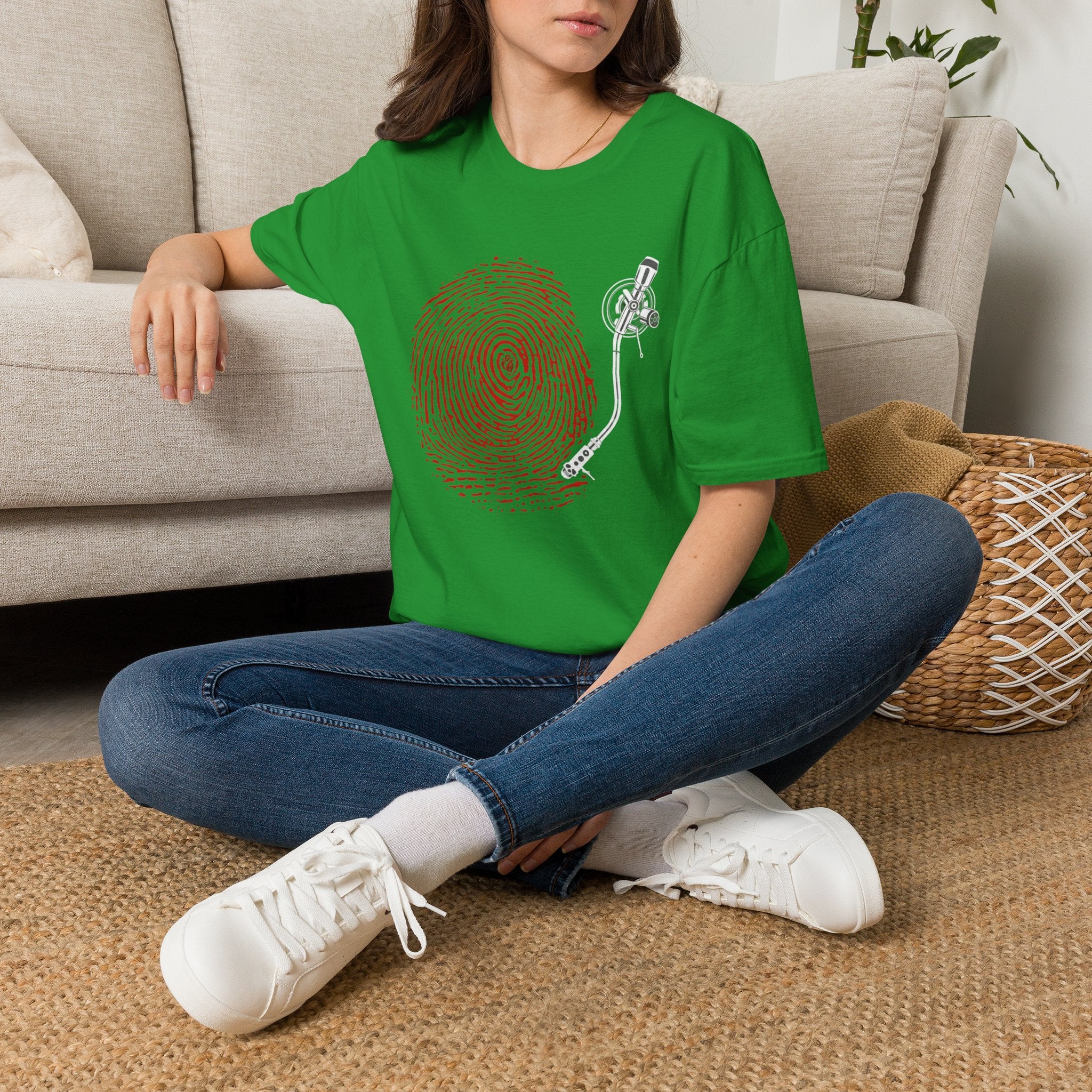 Fingerprint Turntable — T-Shirt