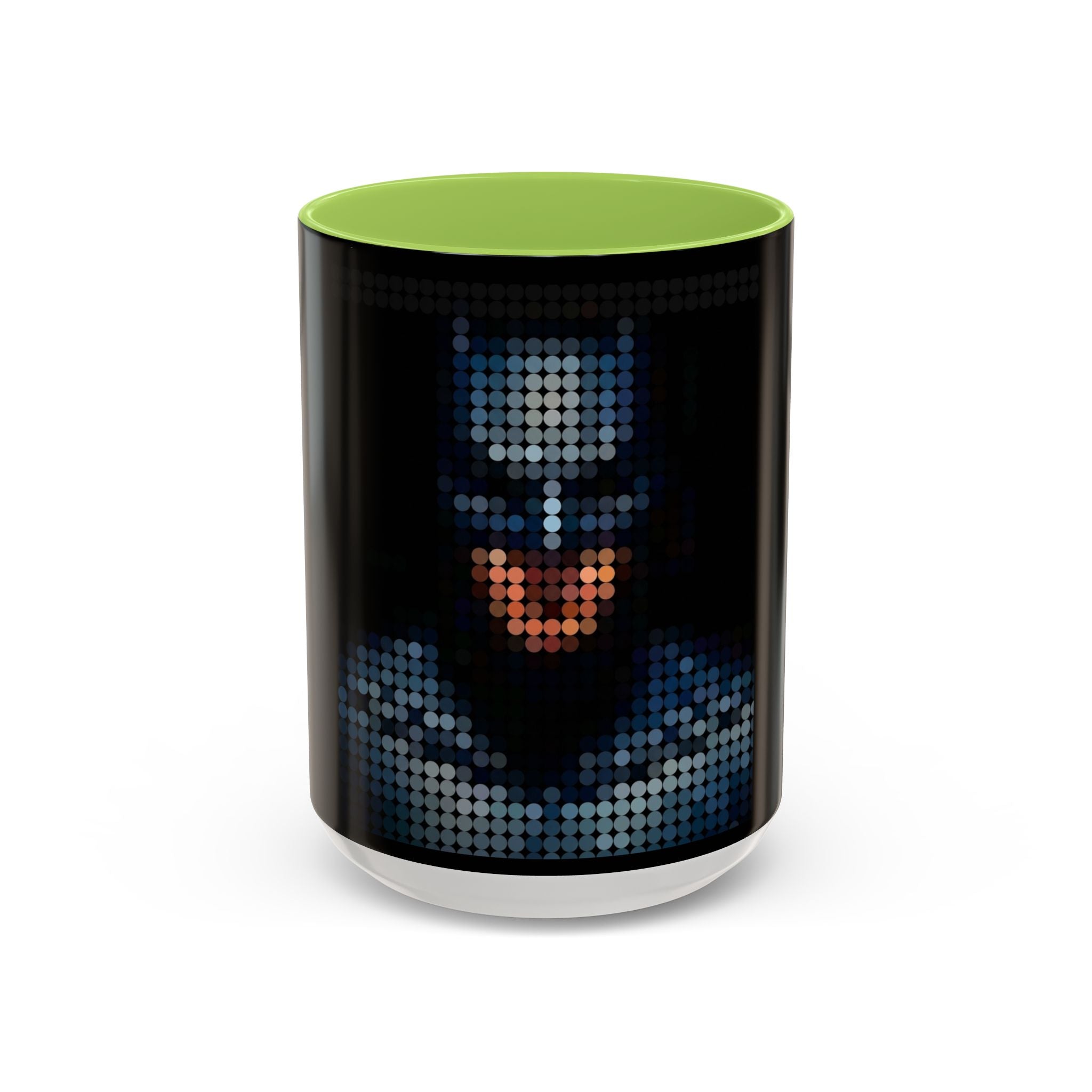 Pixel Art Dark Knight — Coffee Mug