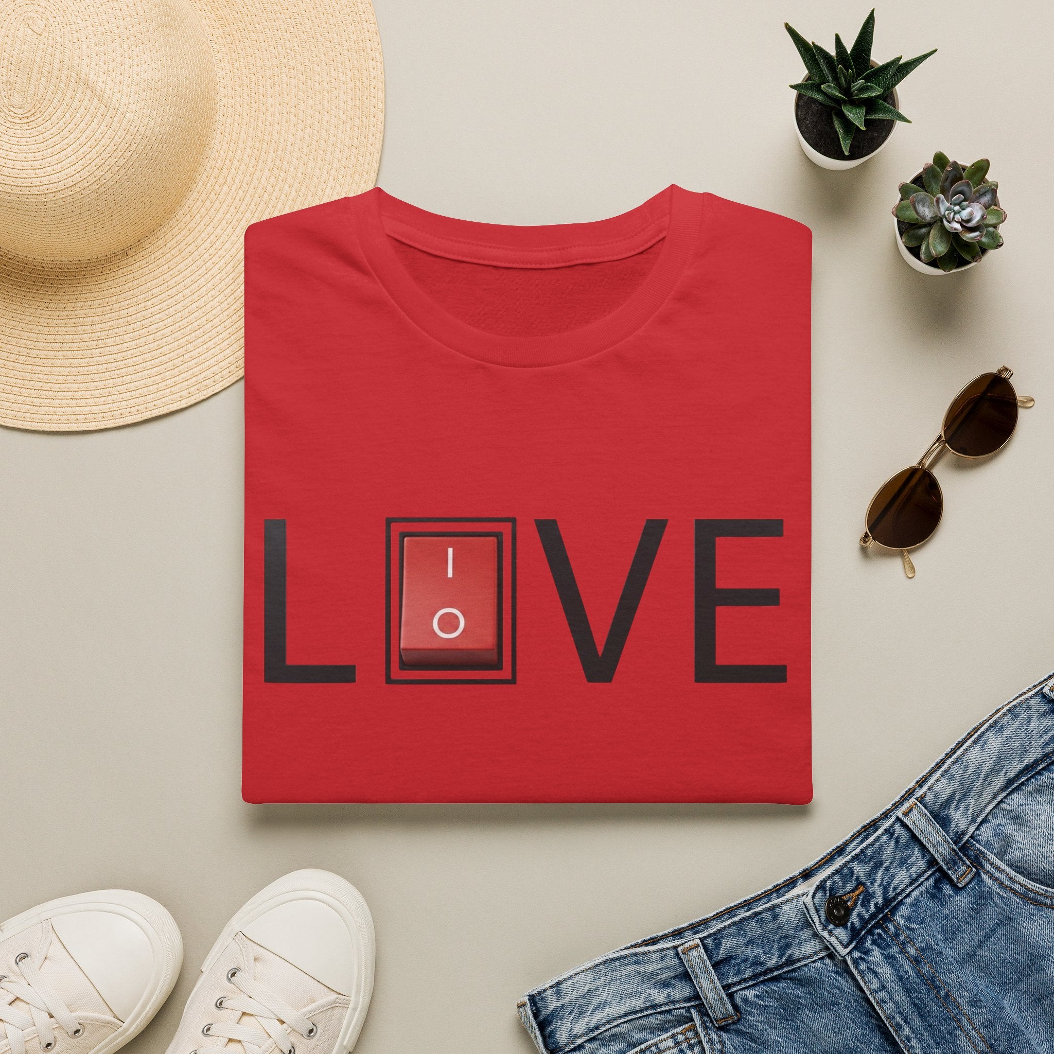 LOVE-LIVE with Red Switch — T-Shirt