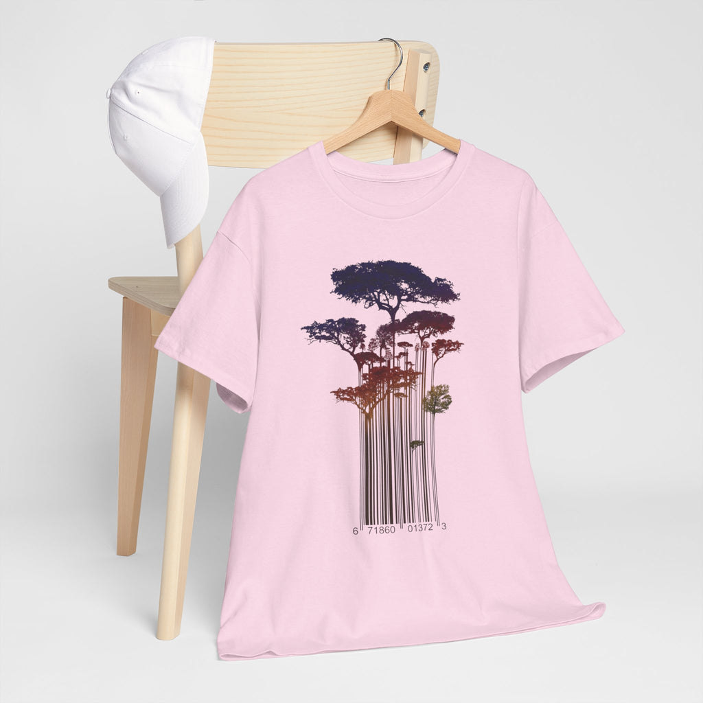 Tree Barcode — T-Shirt