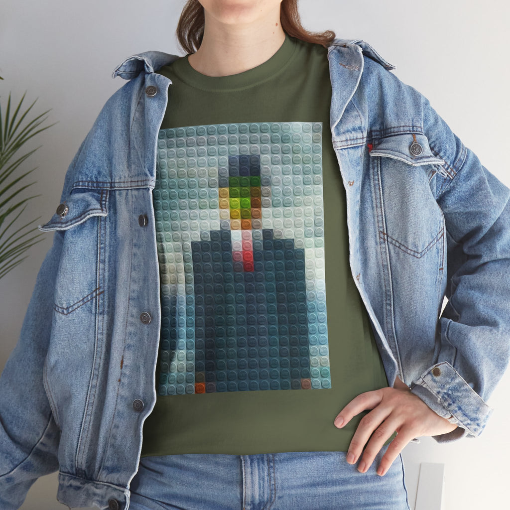 Surreal Pixelated Man - T-Shirt