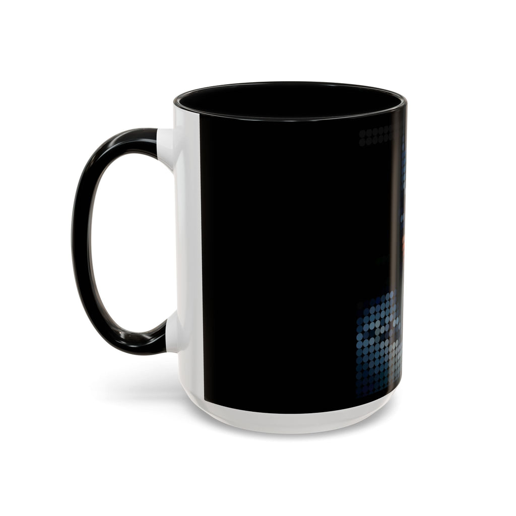 Pixel Art Dark Knight — Coffee Mug
