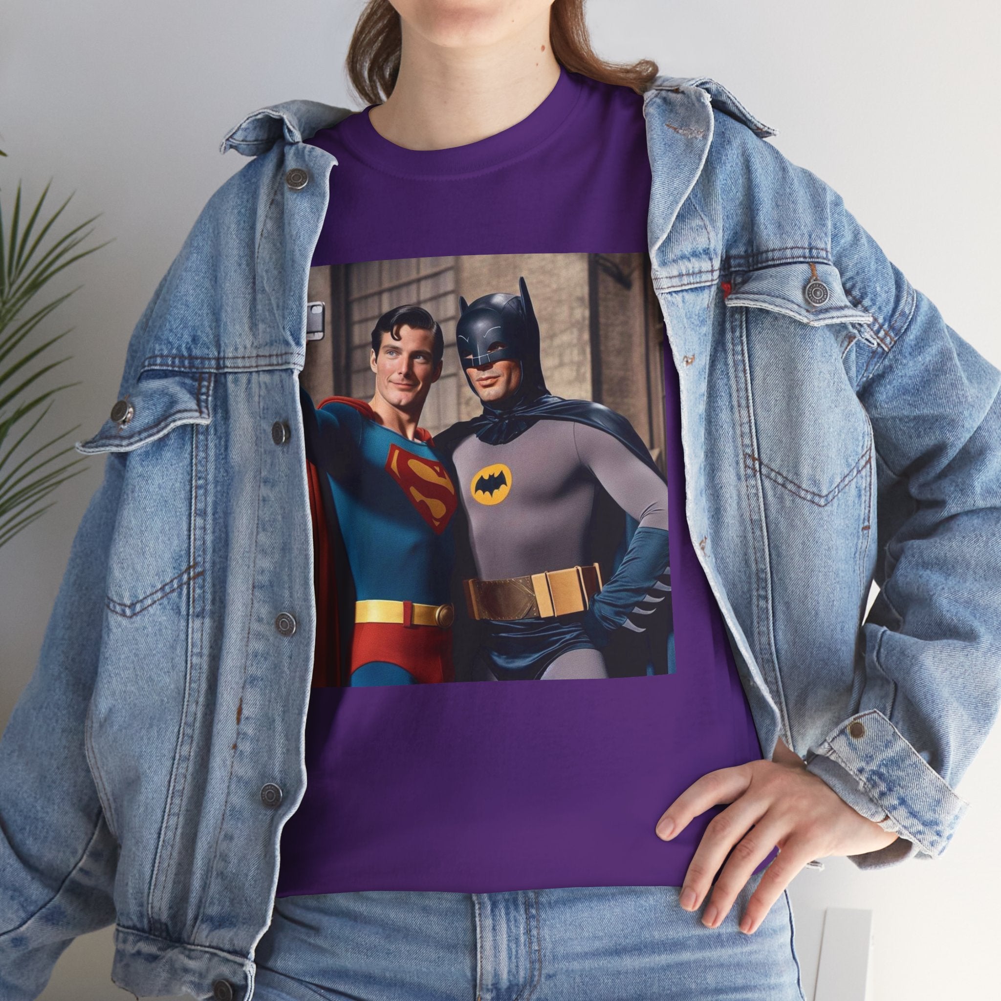 Retro Superhero Selfie - T shirt