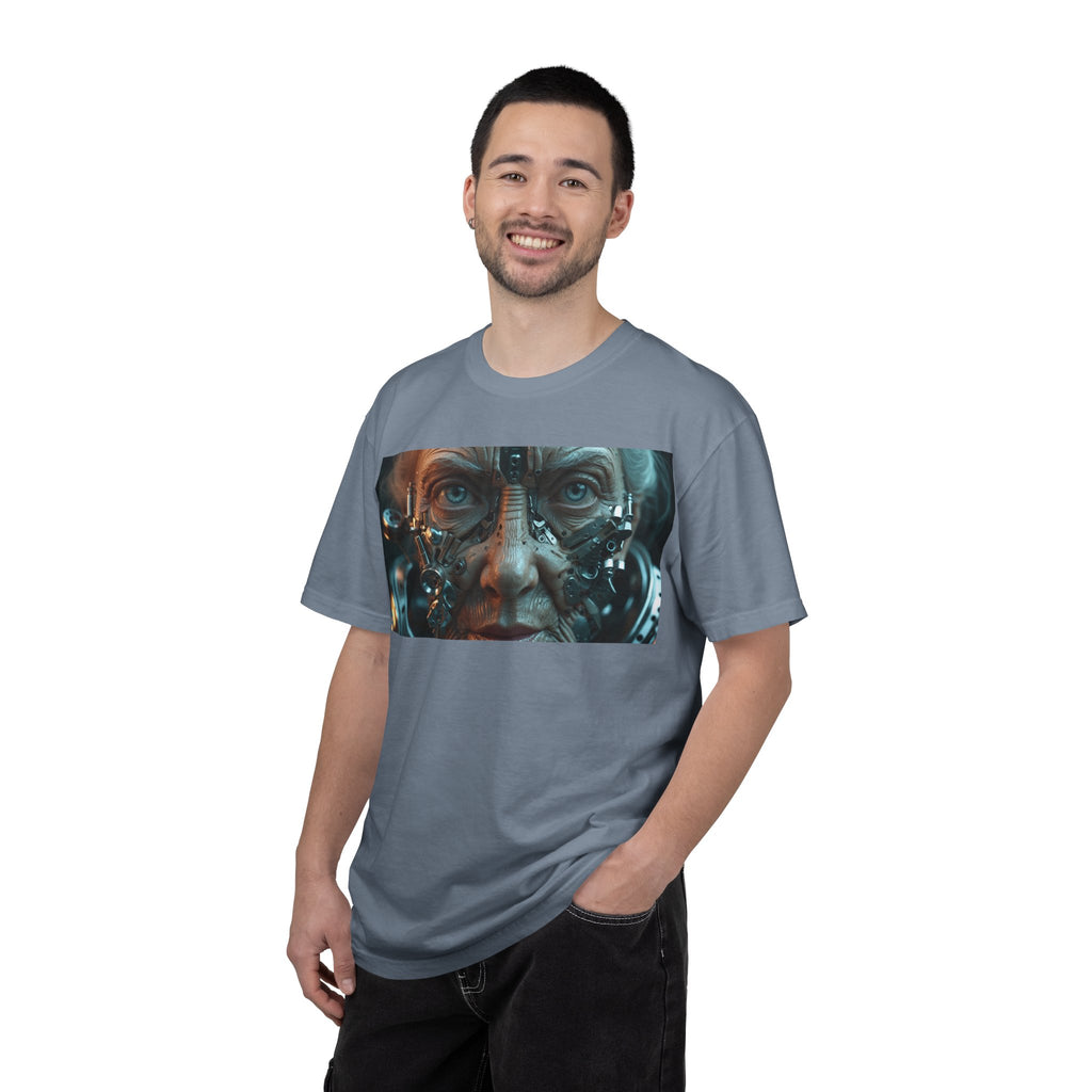 Cybernetic Old Face —T‑Shirt