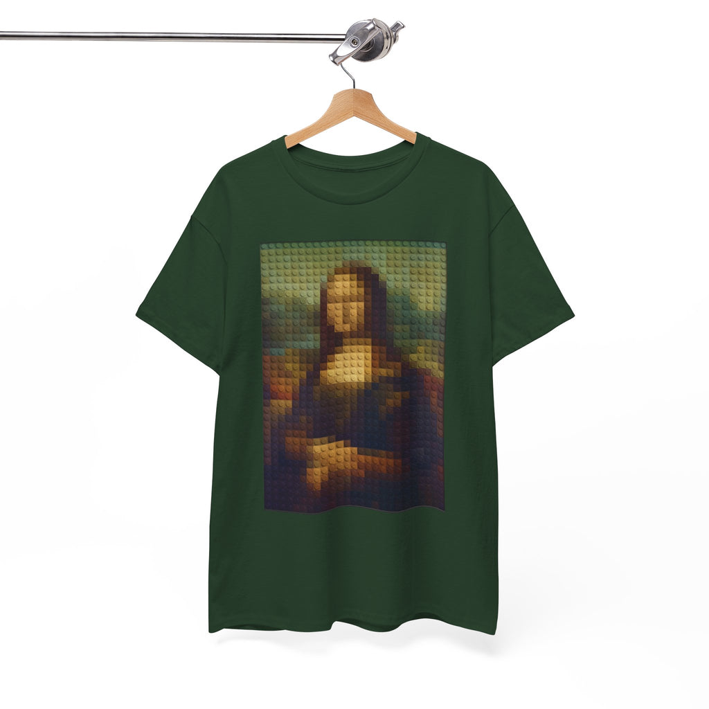 Pixelated Mona Lisa - T‑Shirt