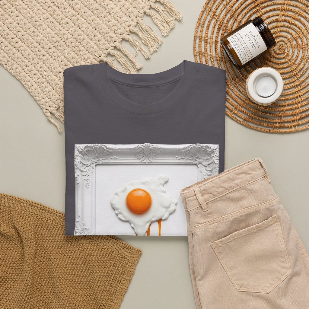 Artful Drip Fried Egg — T‑Shirt