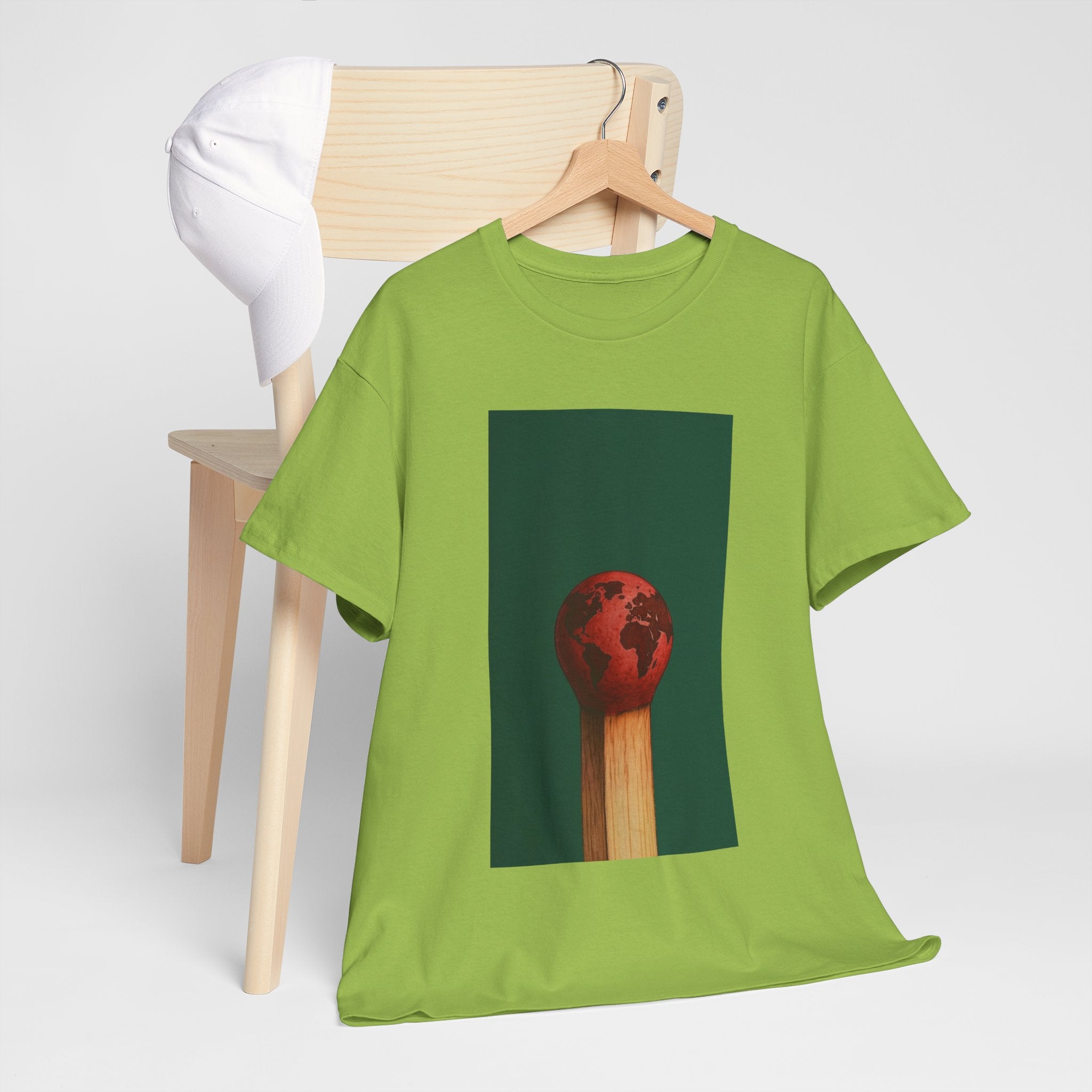 Matchstick Earth — T‑Shirt