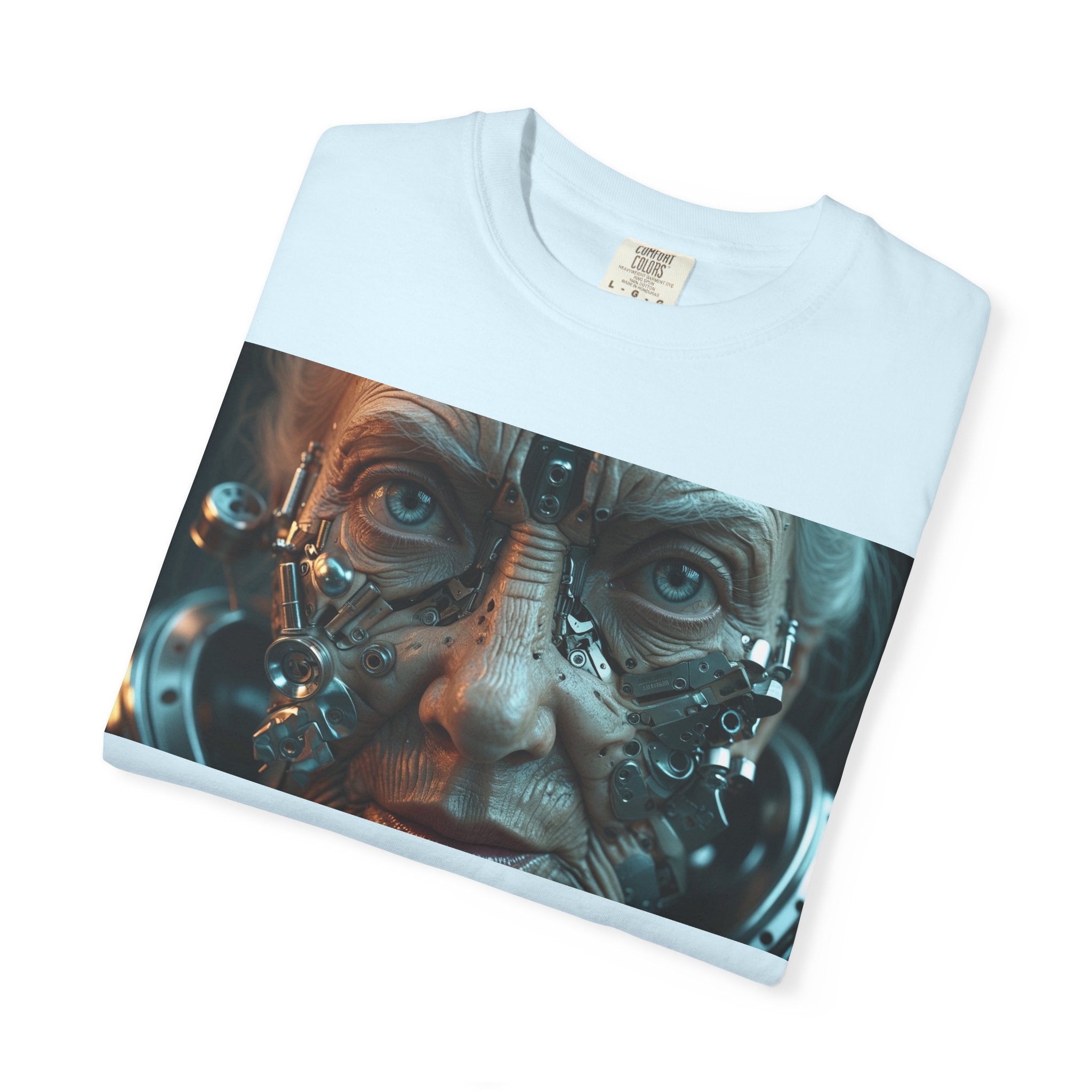 Cybernetic Old Face —T‑Shirt