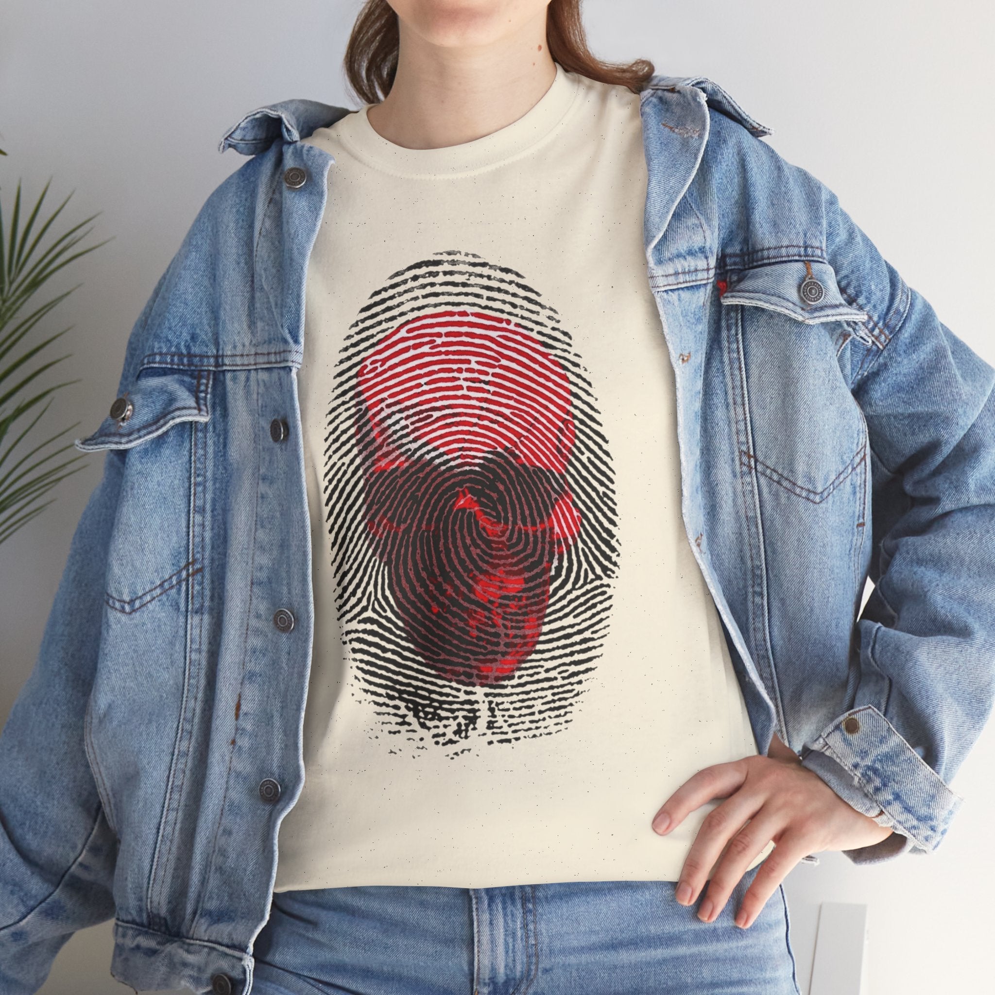 Skull Fingerprint — T-Shirt
