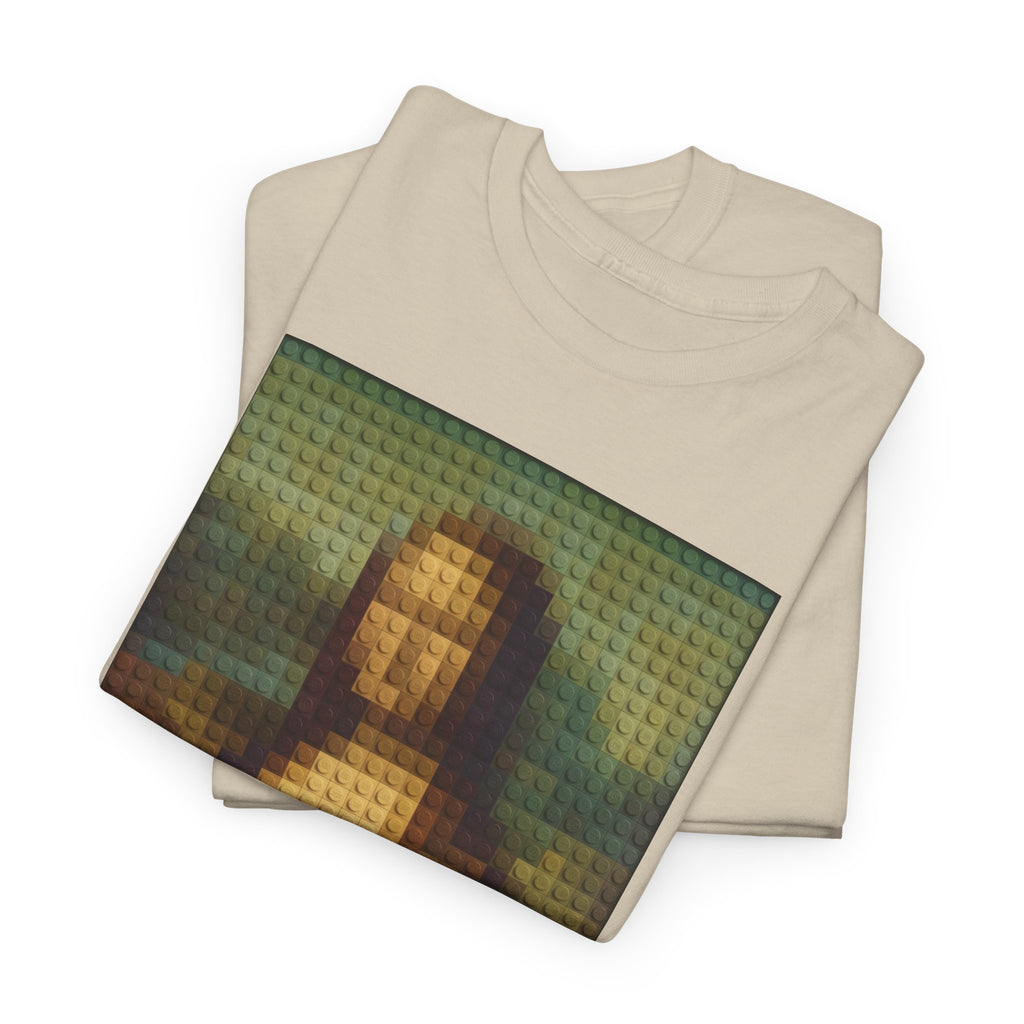 Pixelated Mona Lisa - T‑Shirt