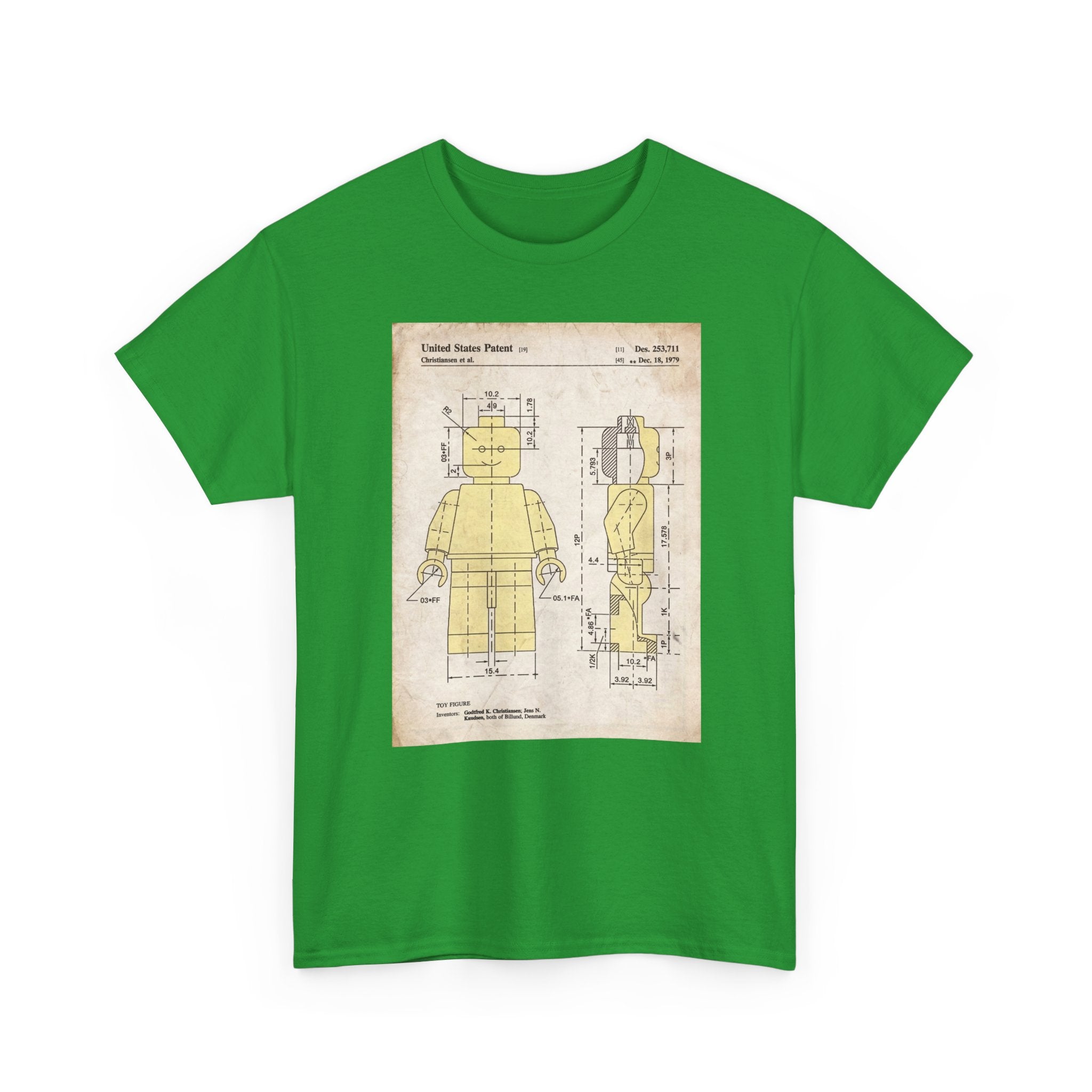 Lego Minifigure Patent — T‑Shirt