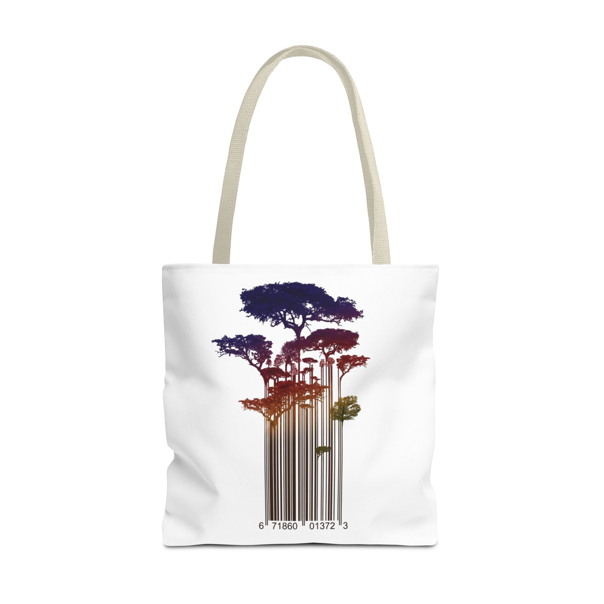 Barcode Forest — Tote Bag